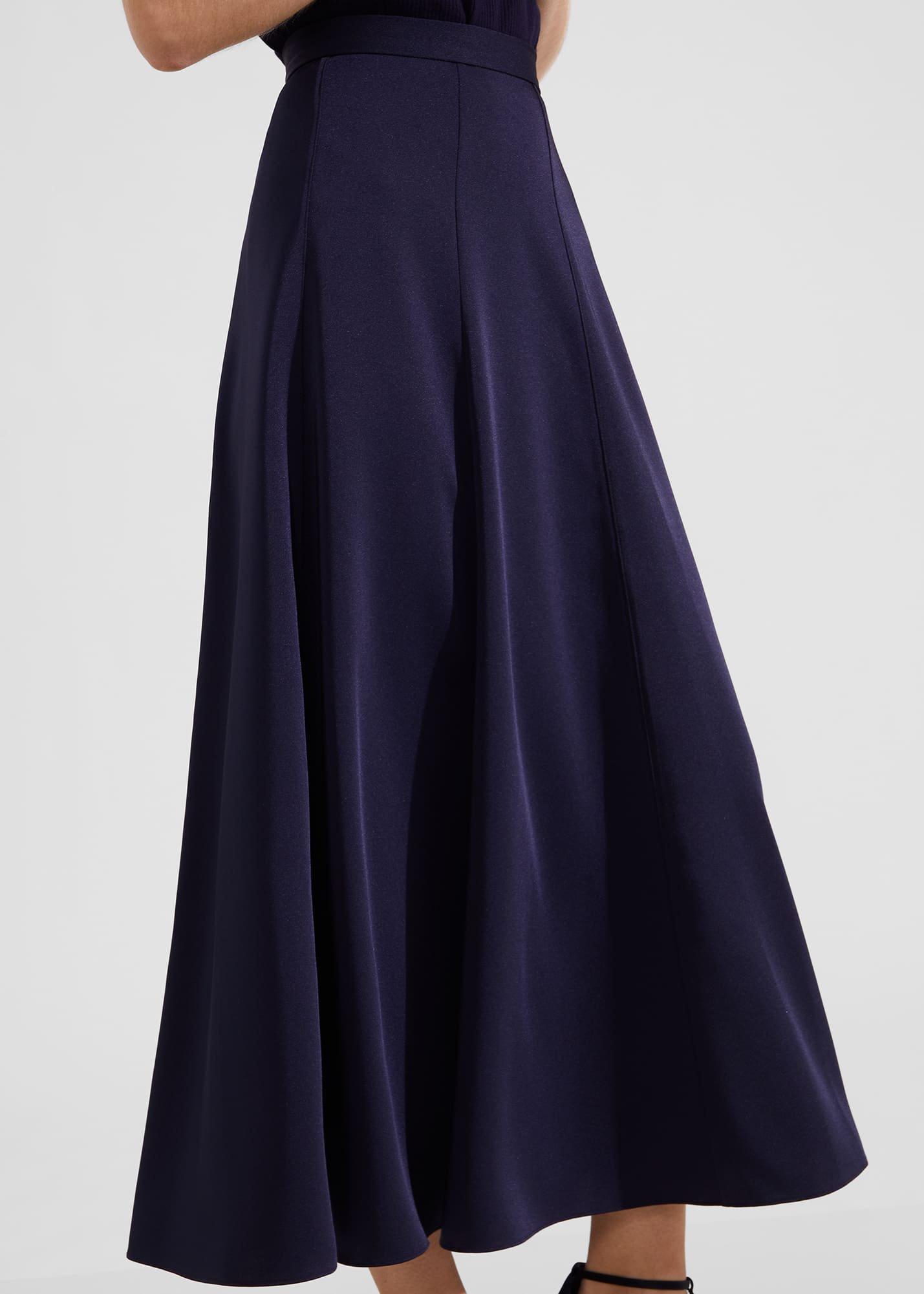 Charteris Skirt, Midnight Navy, hi-res