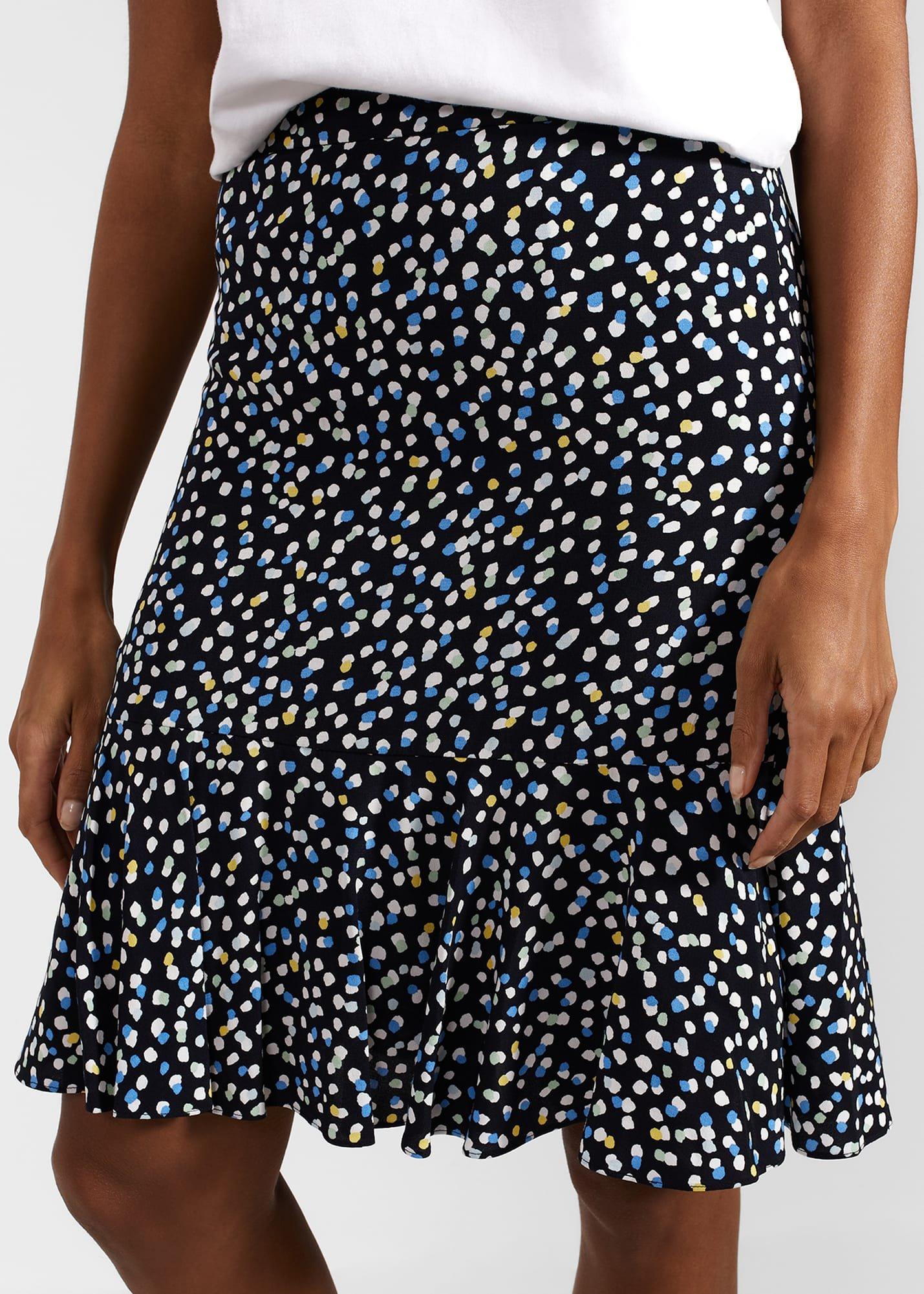 Margot Skirt, Navy Multi, hi-res