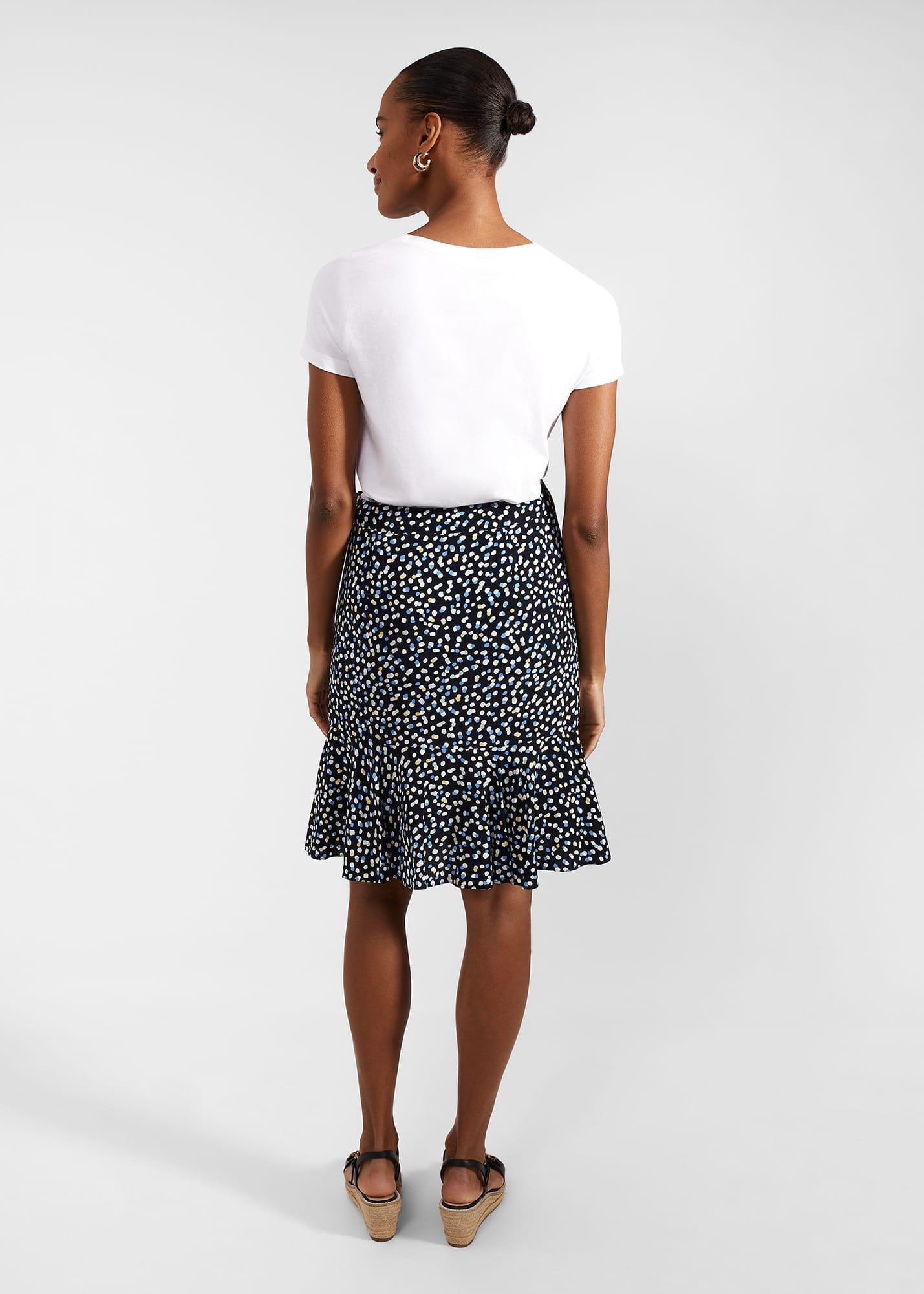 Margot Skirt, Navy Multi, hi-res