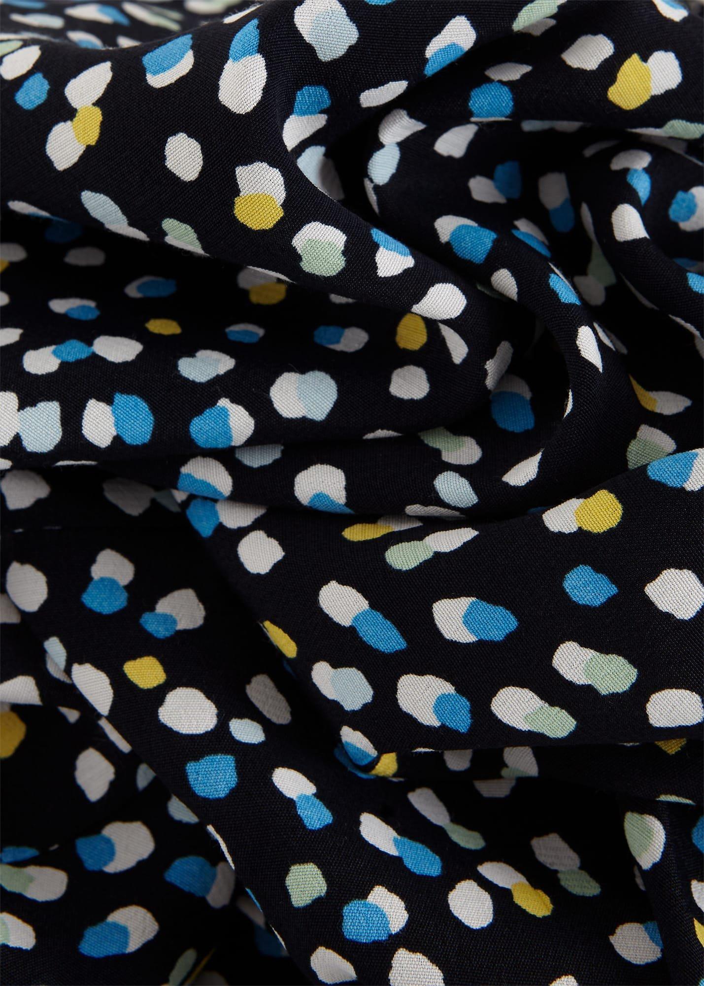 Margot Skirt, Navy Multi, hi-res