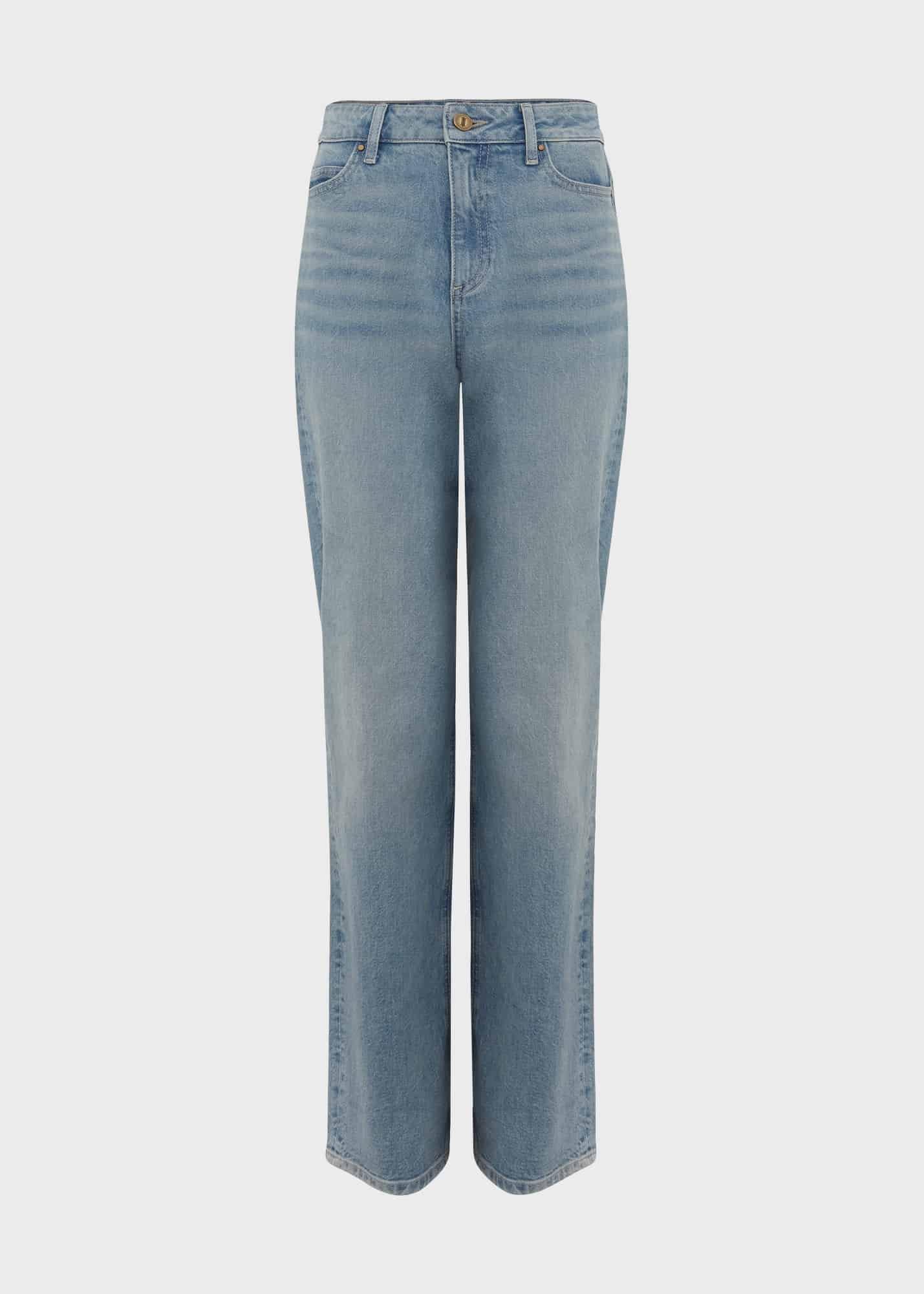 Leigh Straight Jeans, Light Blue, hi-res