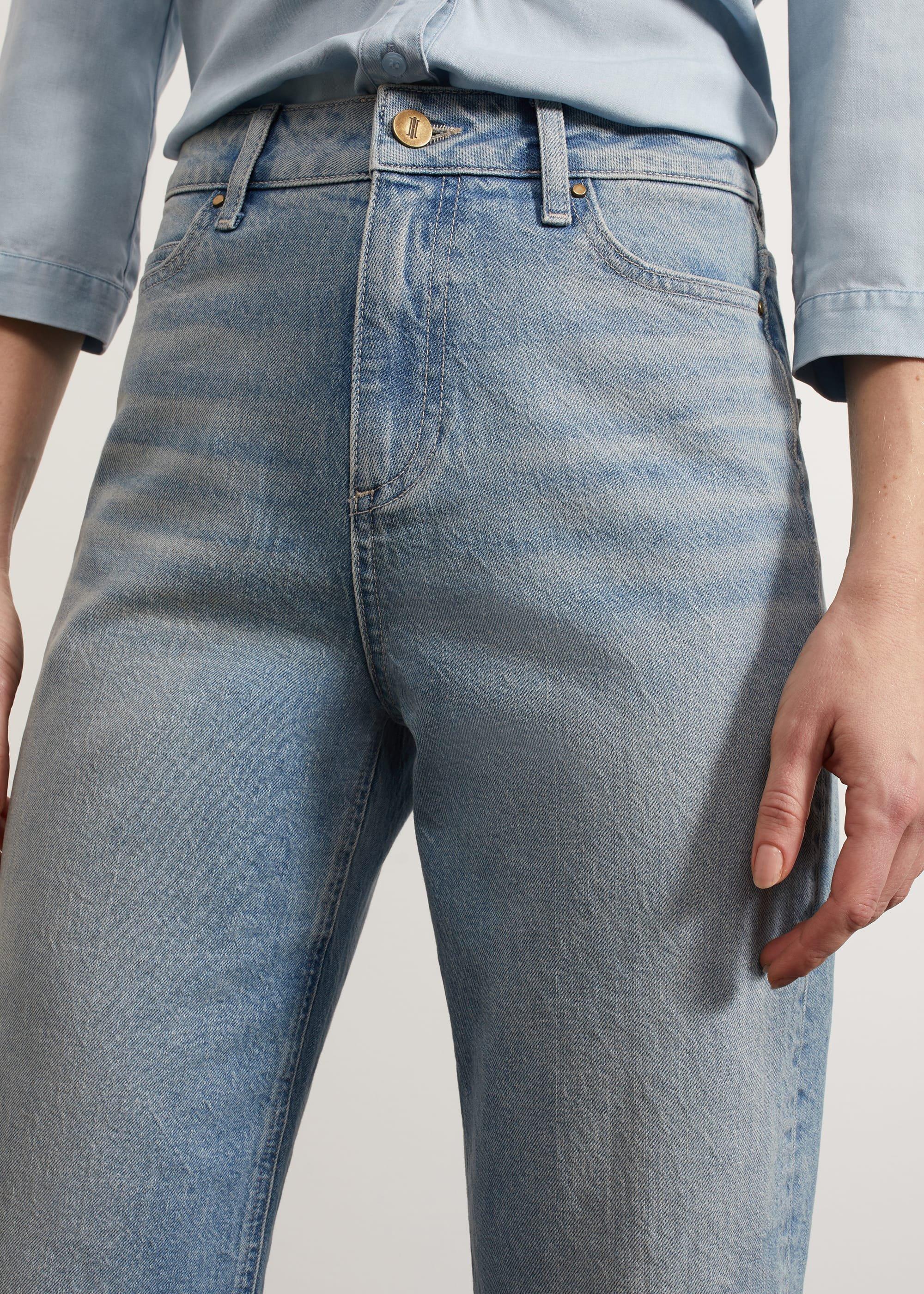 Leigh Straight Jeans, Light Blue, hi-res