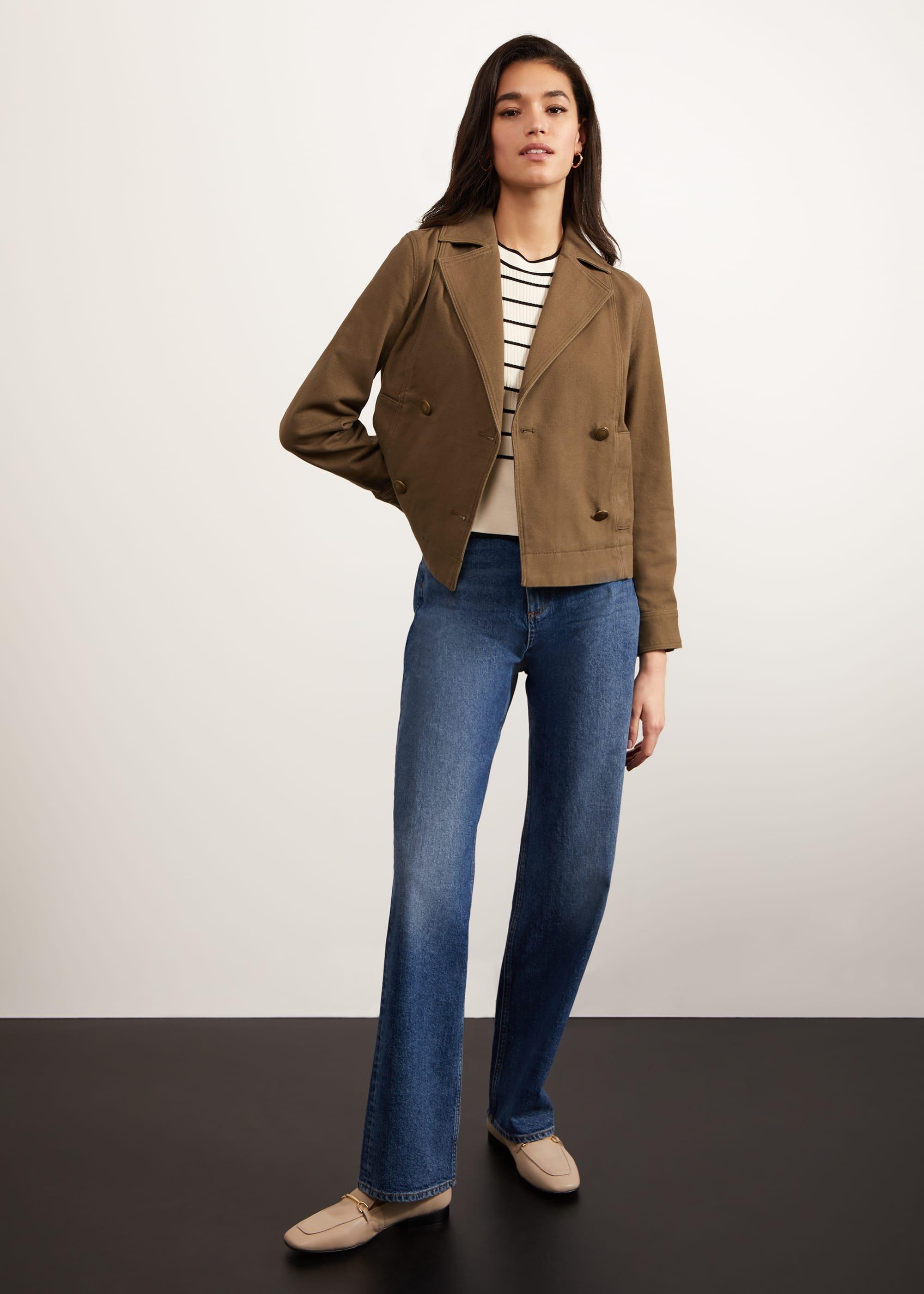 Leigh Straight Jeans, Mid Wash, hi-res