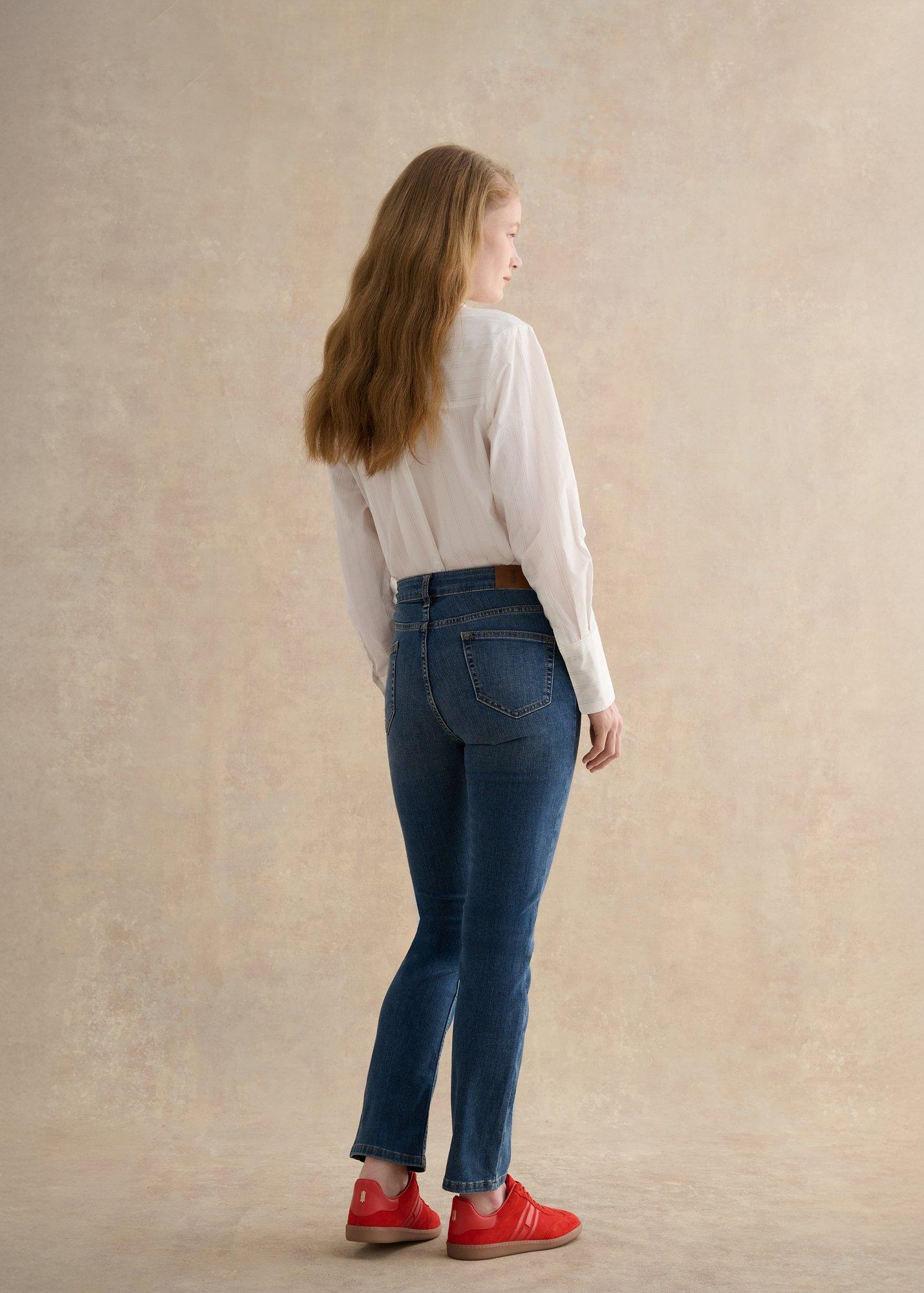 Macy Slim Jeans, Mid Wash, hi-res