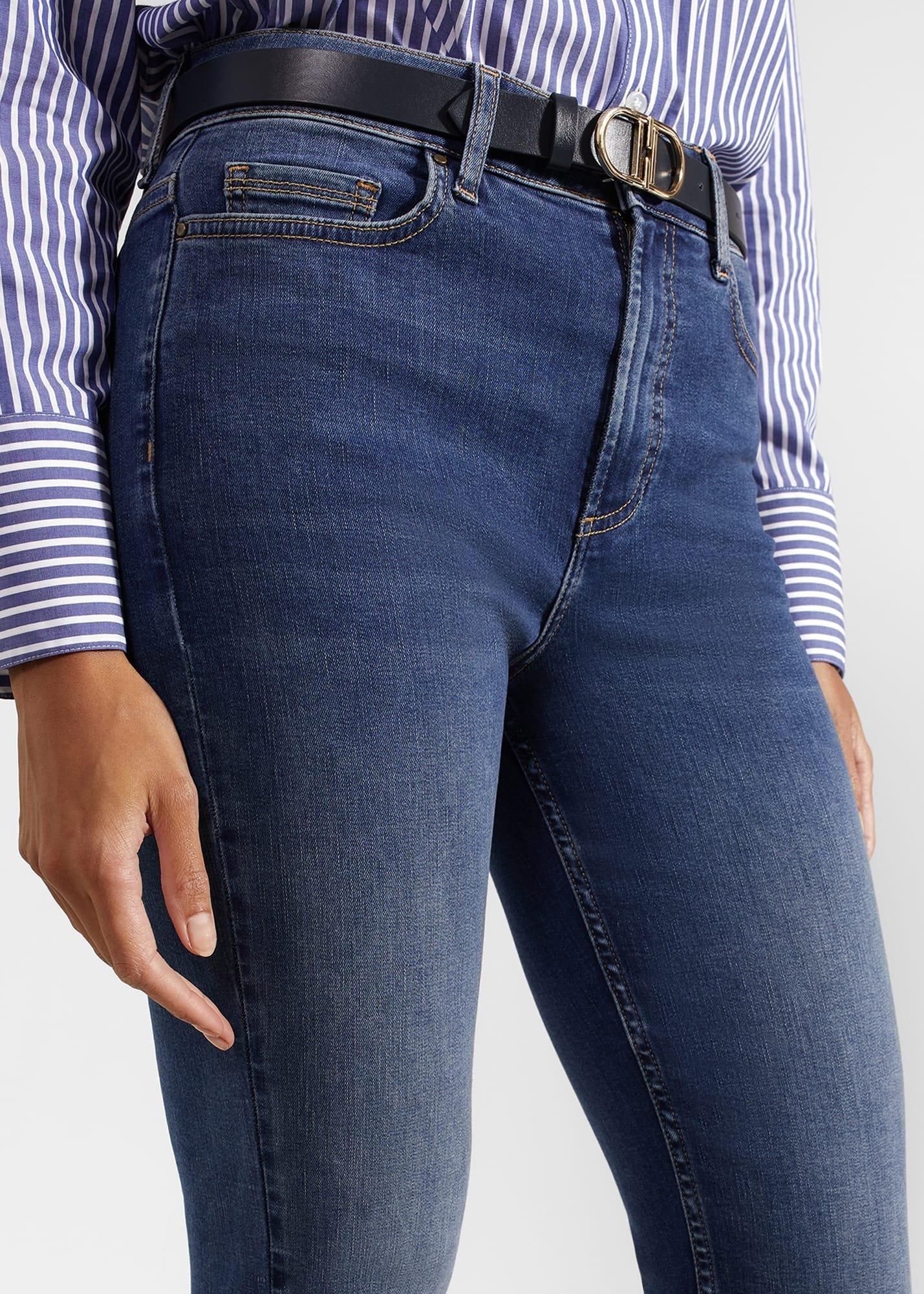 Niomi Crop Jeans, Mid Wash, hi-res