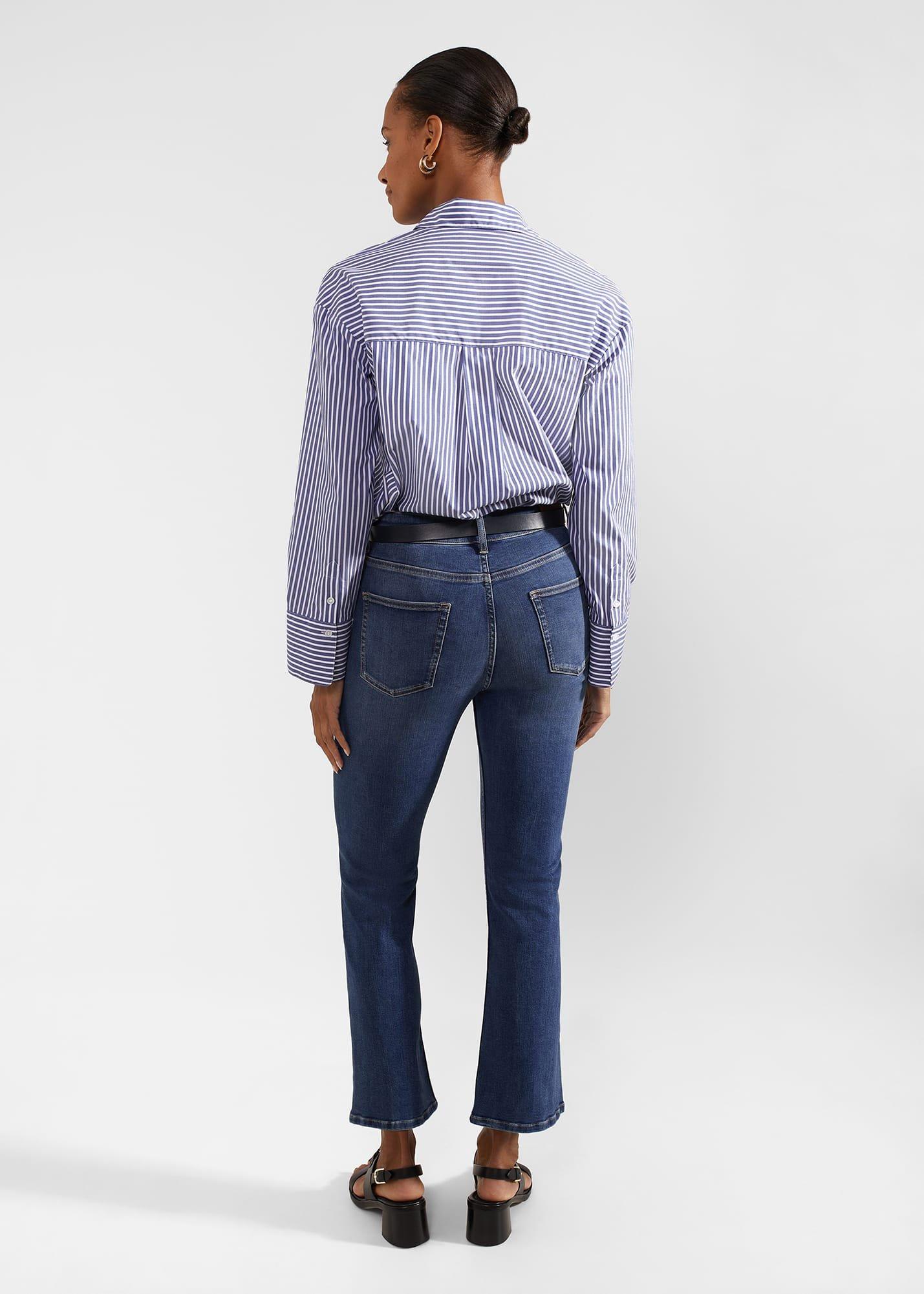 Niomi Crop Jeans, Mid Wash, hi-res