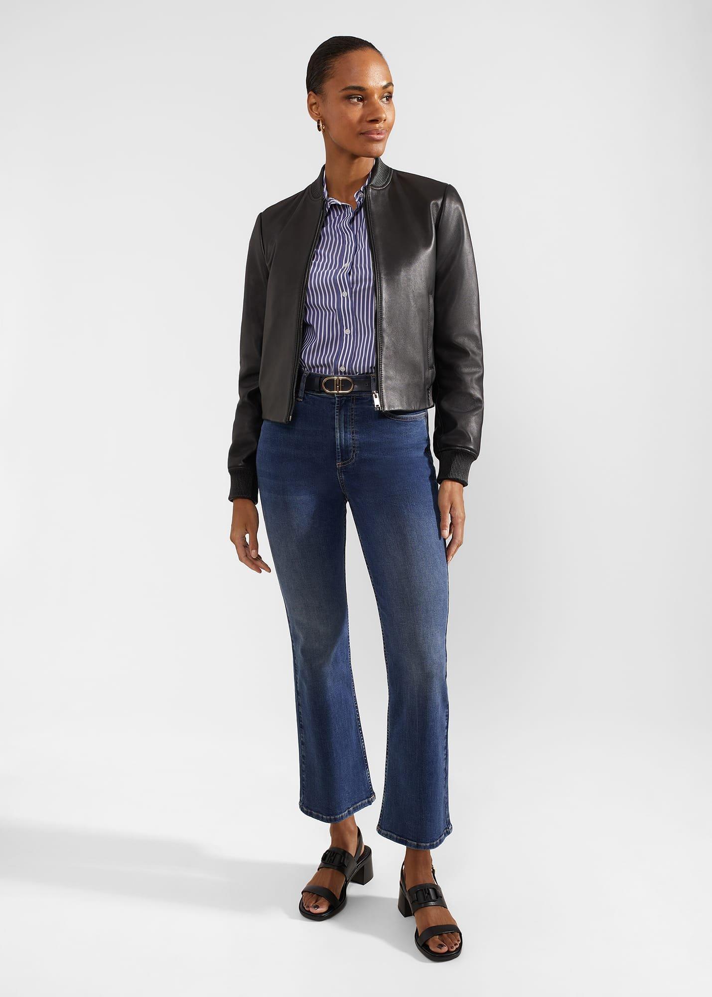 Niomi Crop Jeans, Mid Wash, hi-res