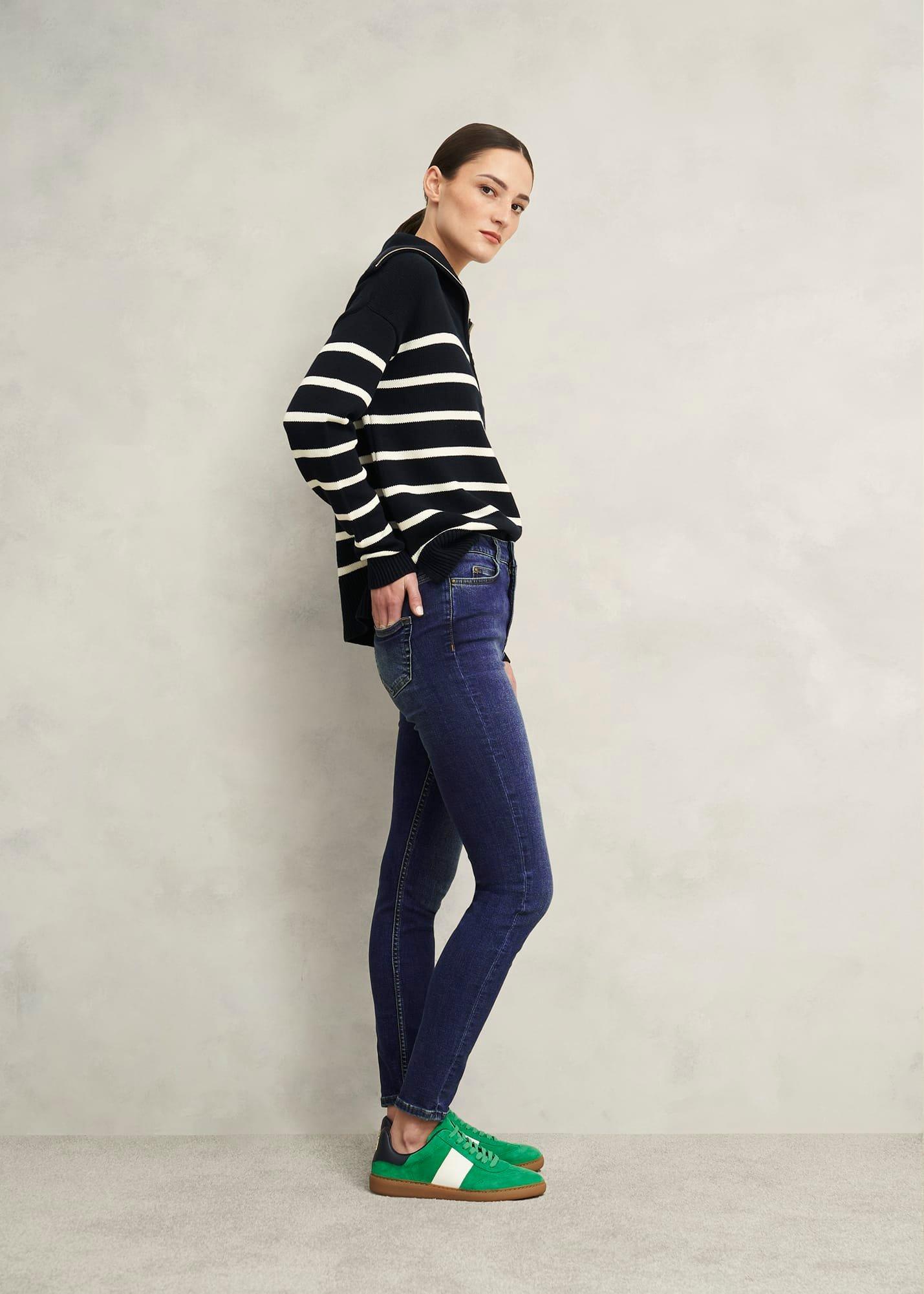 Gia Sculpting Jeans, Mid Wash, hi-res