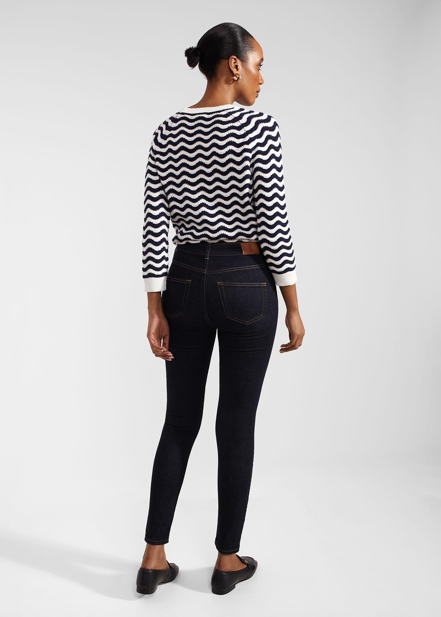 Petite Gia Sculpting Jeans, Indigo, hi-res