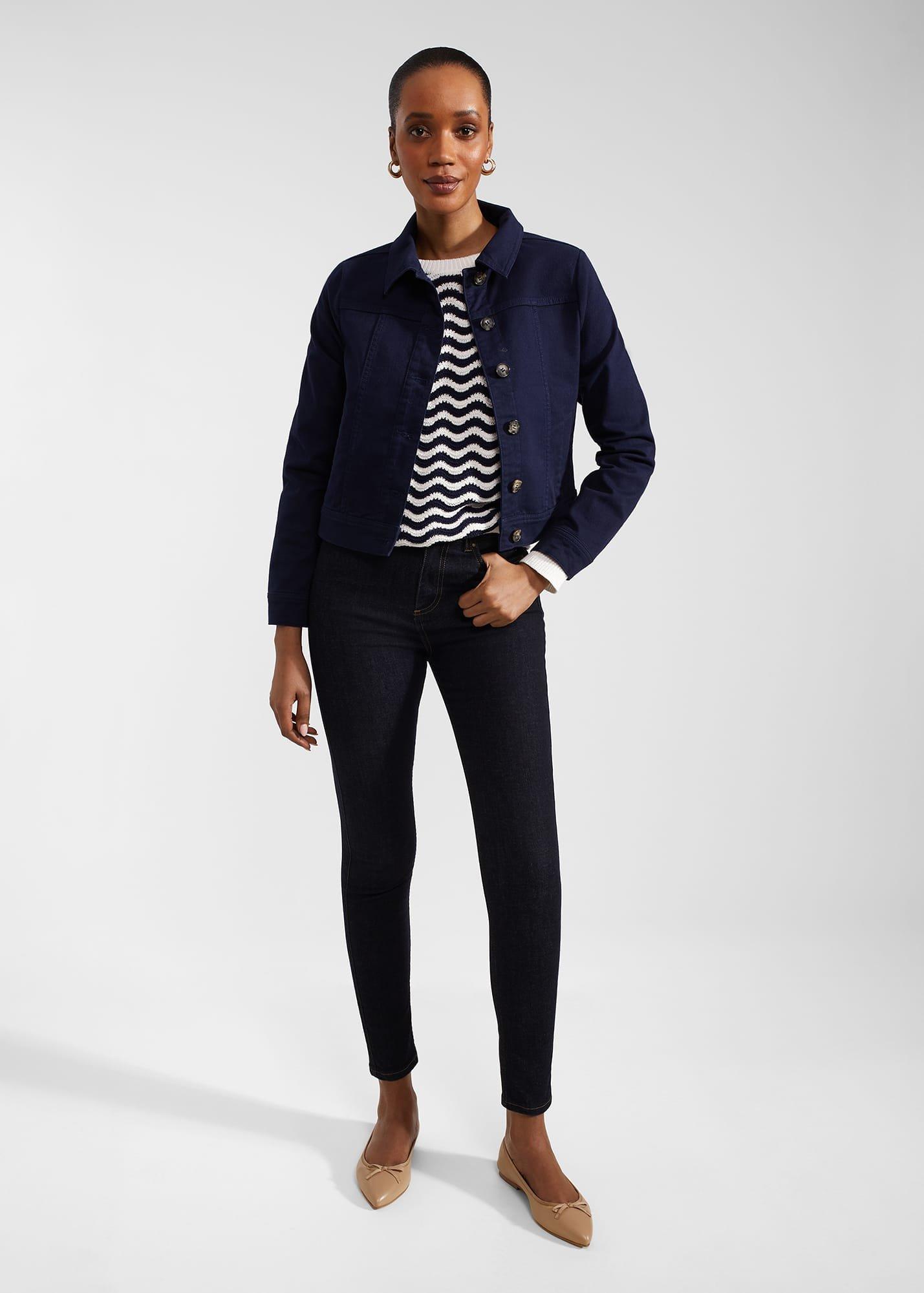 Petite Gia Sculpting Jeans, Indigo, hi-res