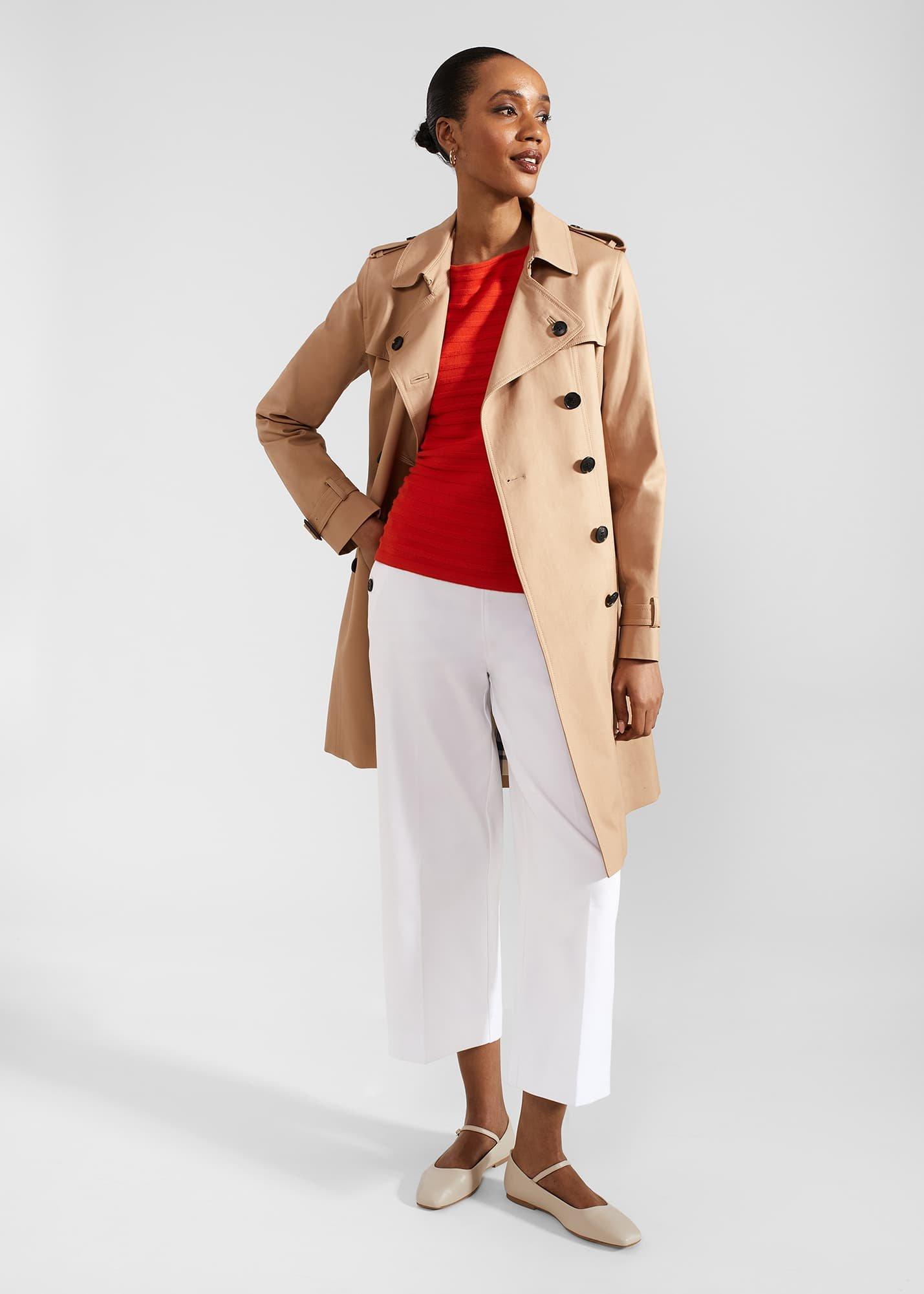 Nellie Cotton Jumper, Hibiscus Red, hi-res