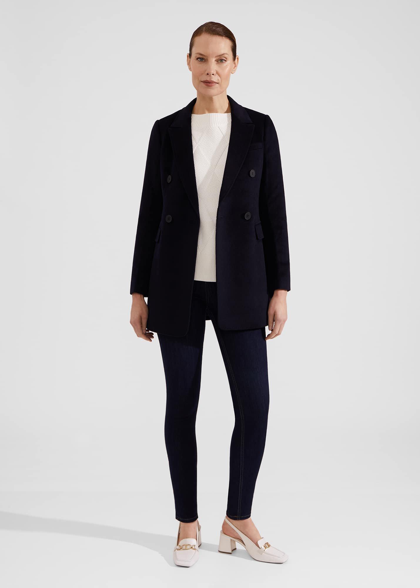 Emmy Cotton Jumper, Ivory, hi-res