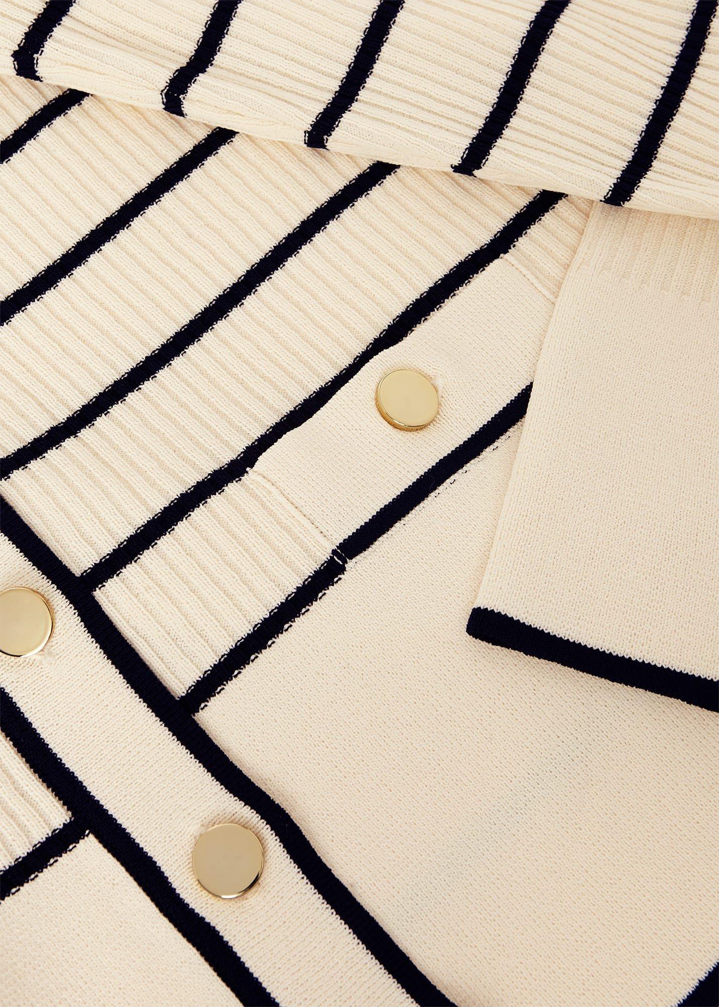 Belmont Cardigan, Ivory Black, hi-res