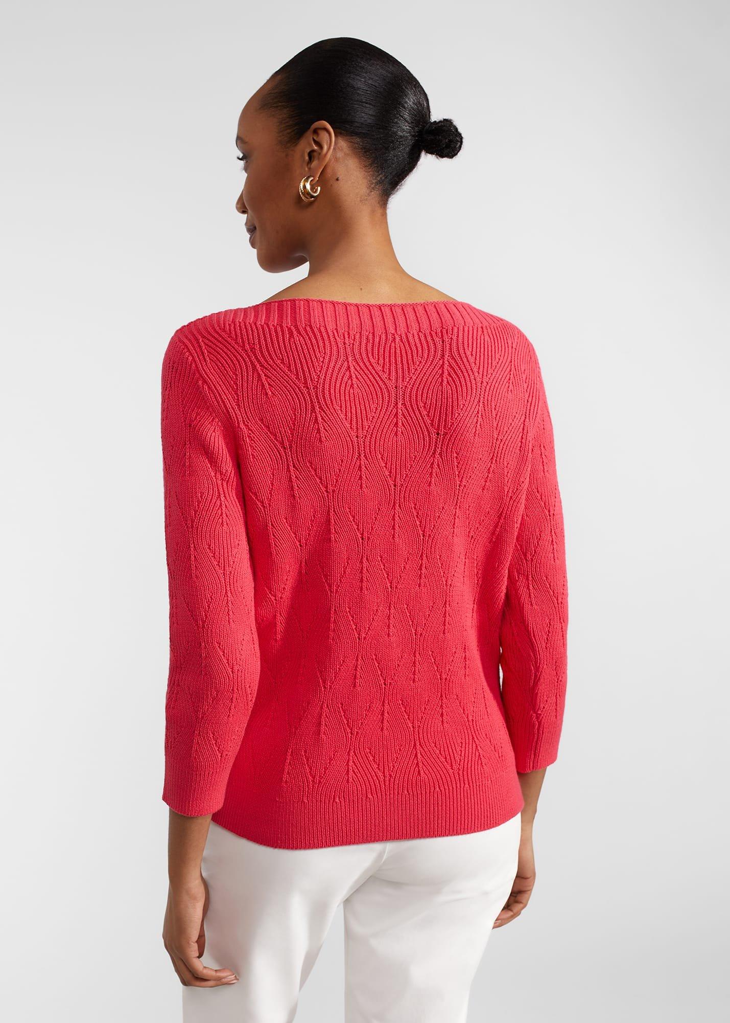 Laney Cotton Jumper, Rouge Pink, hi-res