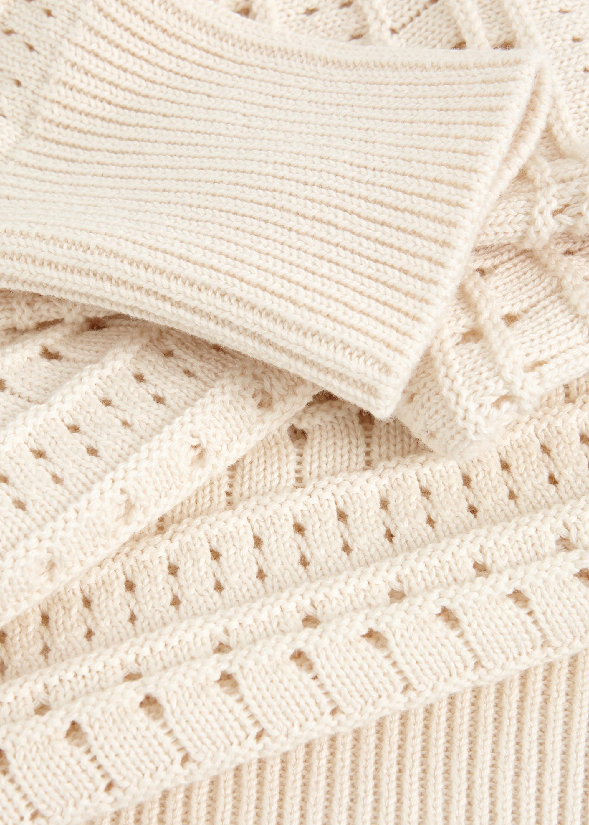 Colemere Cotton Sweater, Buttercream, hi-res
