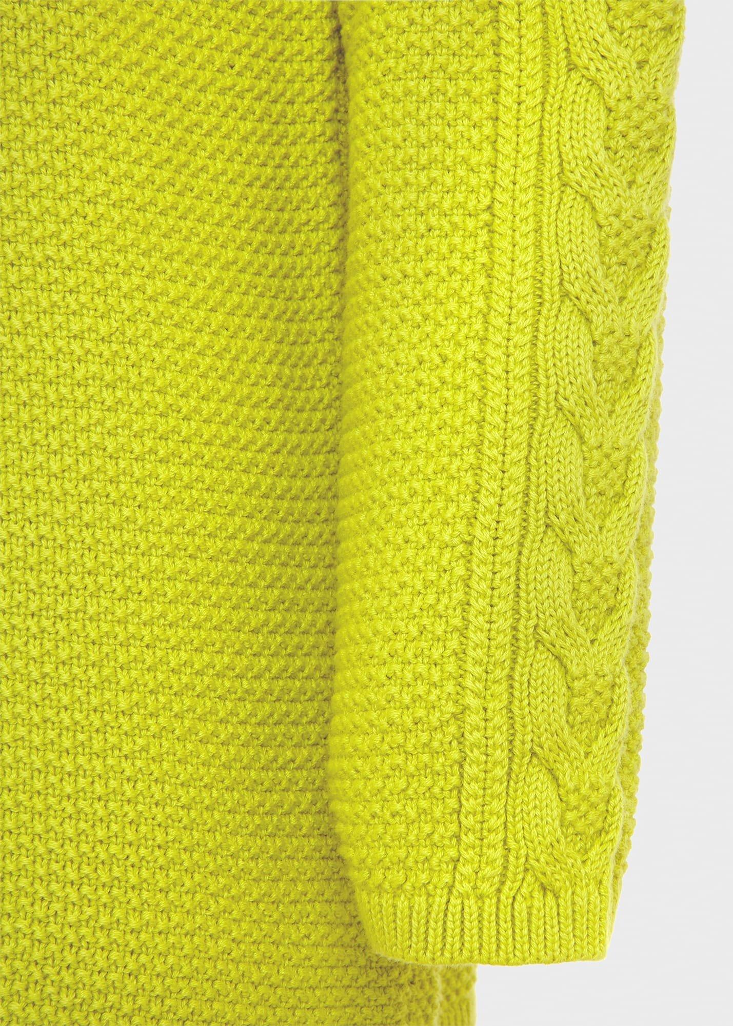 Camilla Cotton Jumper, Lime, hi-res