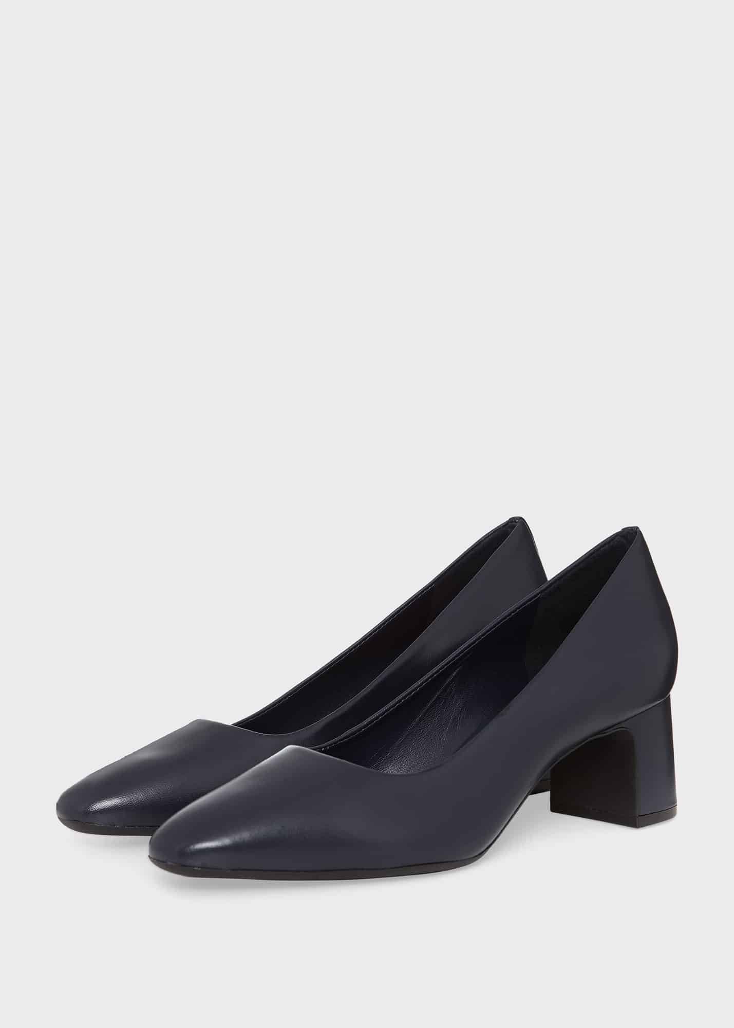 Clemmi Court Shoes, Navy, hi-res