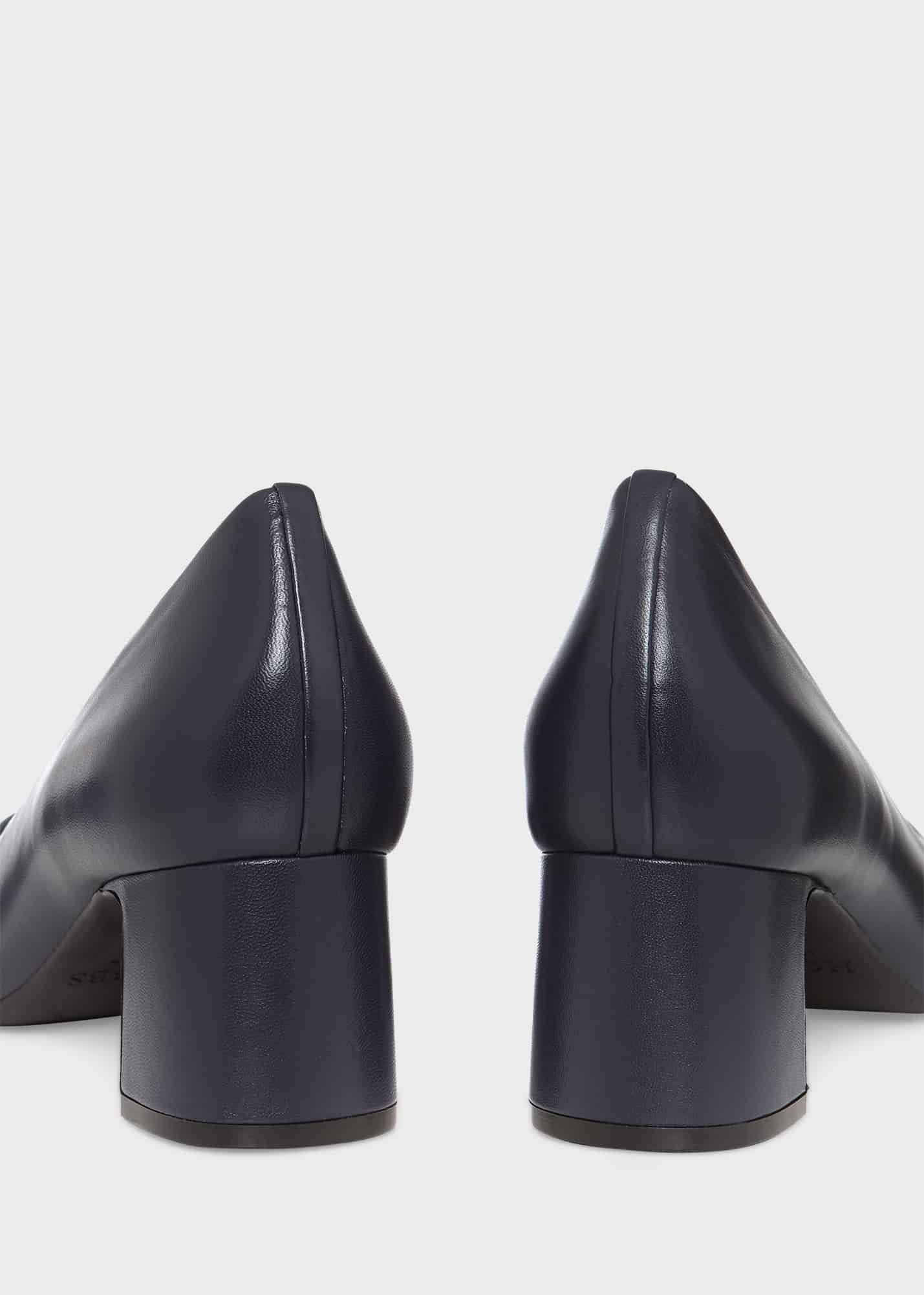 Clemmi Court Shoes, Navy, hi-res