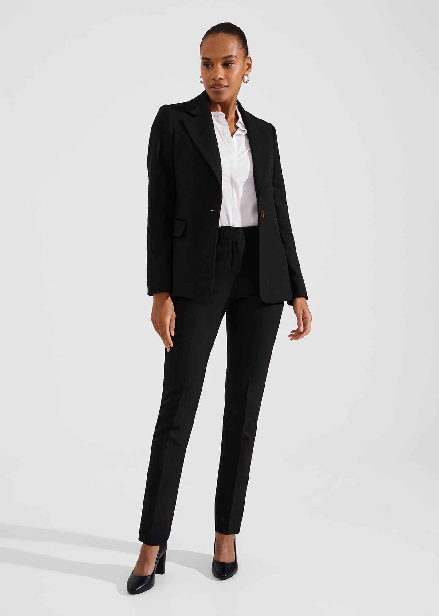 Sheri Court Shoes, Black, hi-res