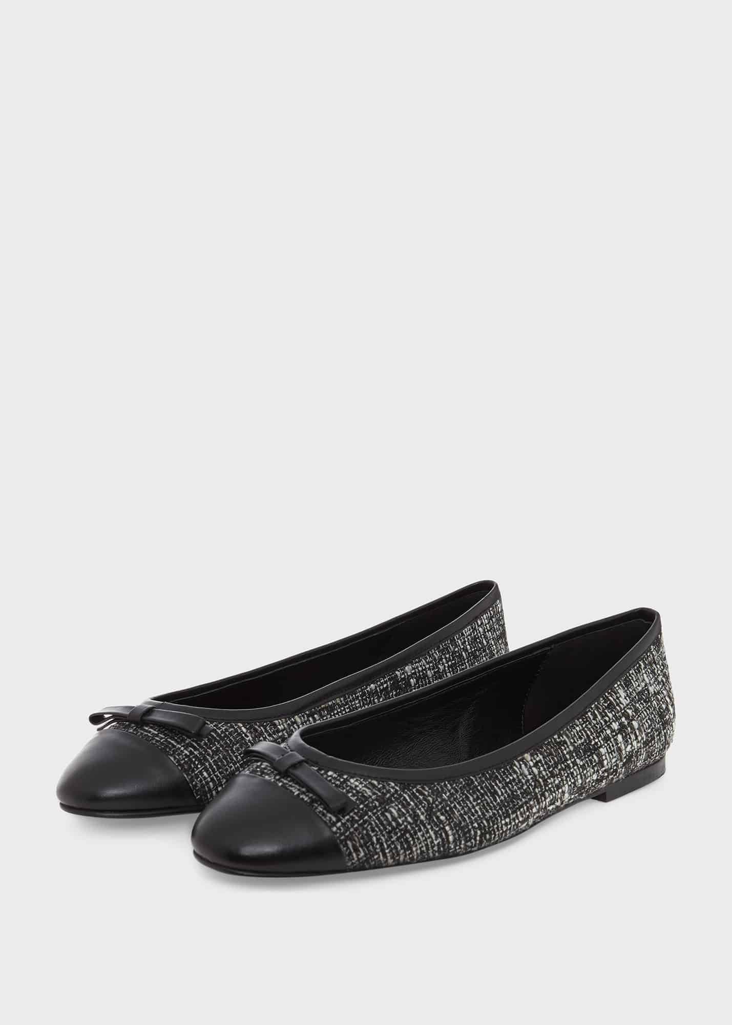 Diana Ballet Flats, Black Ivory, hi-res
