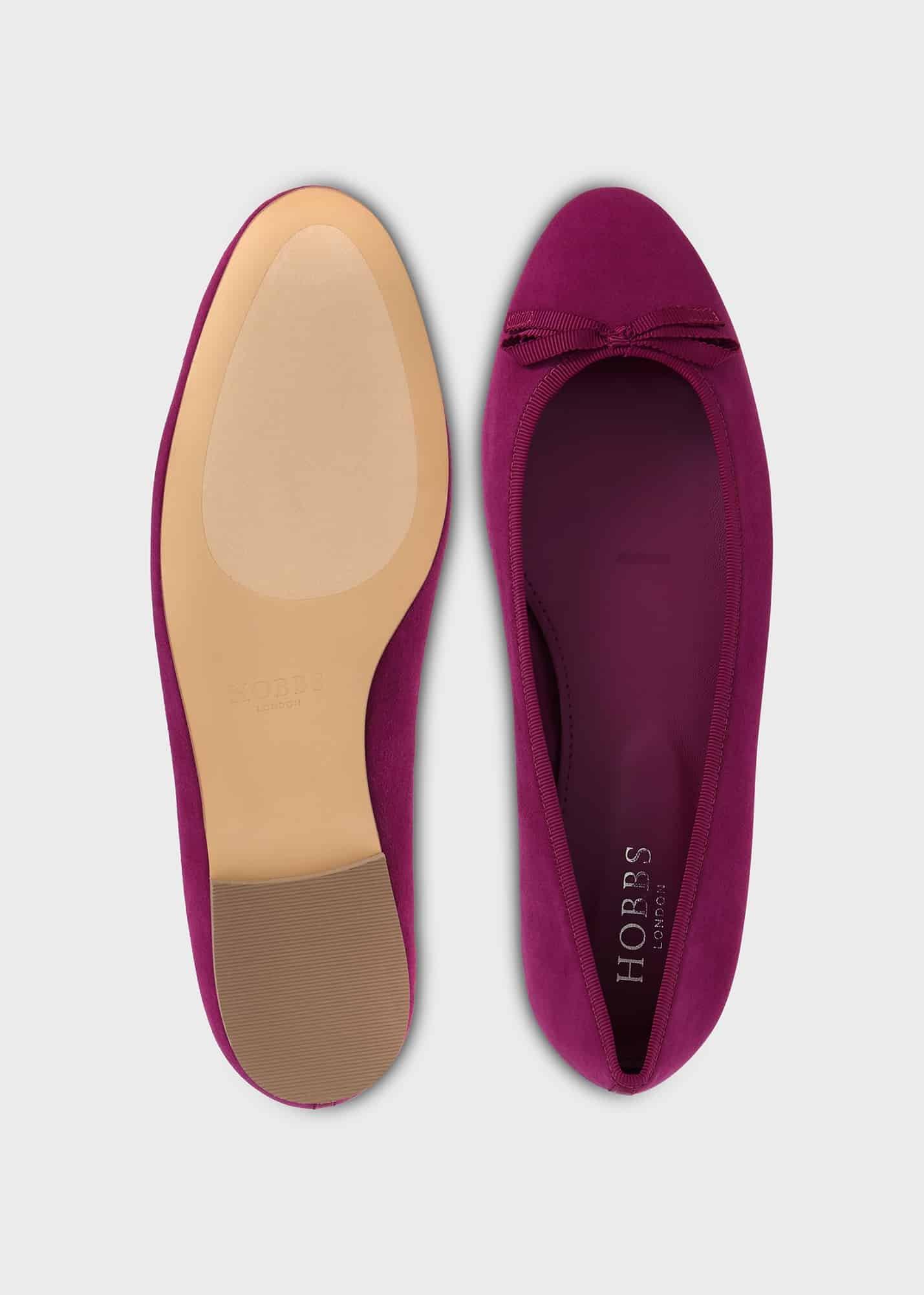 Lisa Ballet Flats, Bramble Purple, hi-res
