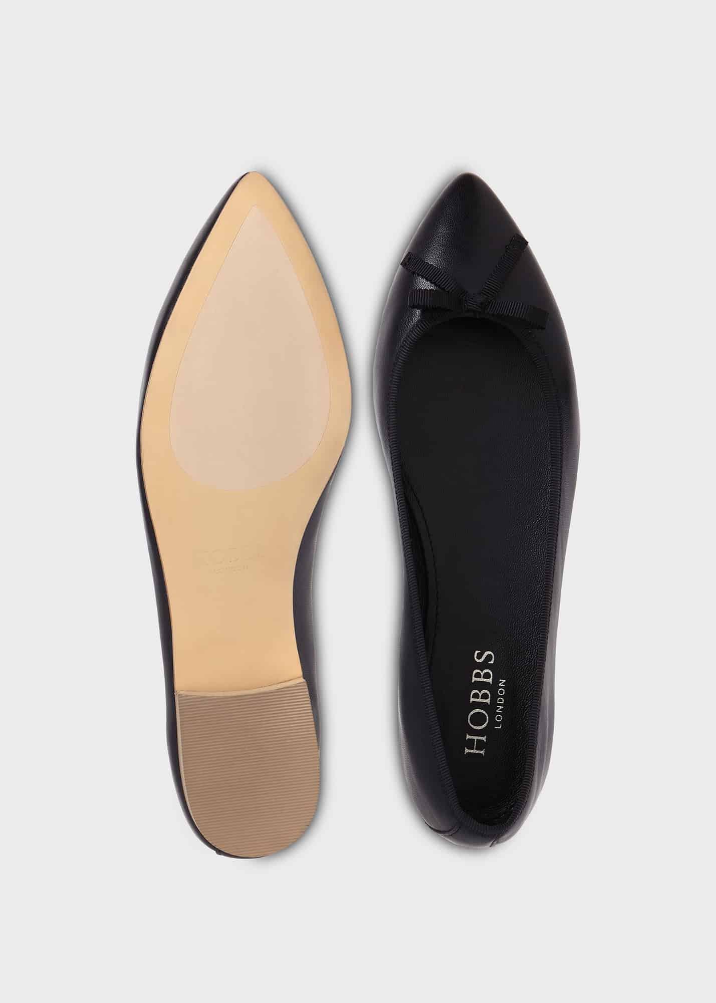 Nikita Ballet Flats, Black, hi-res
