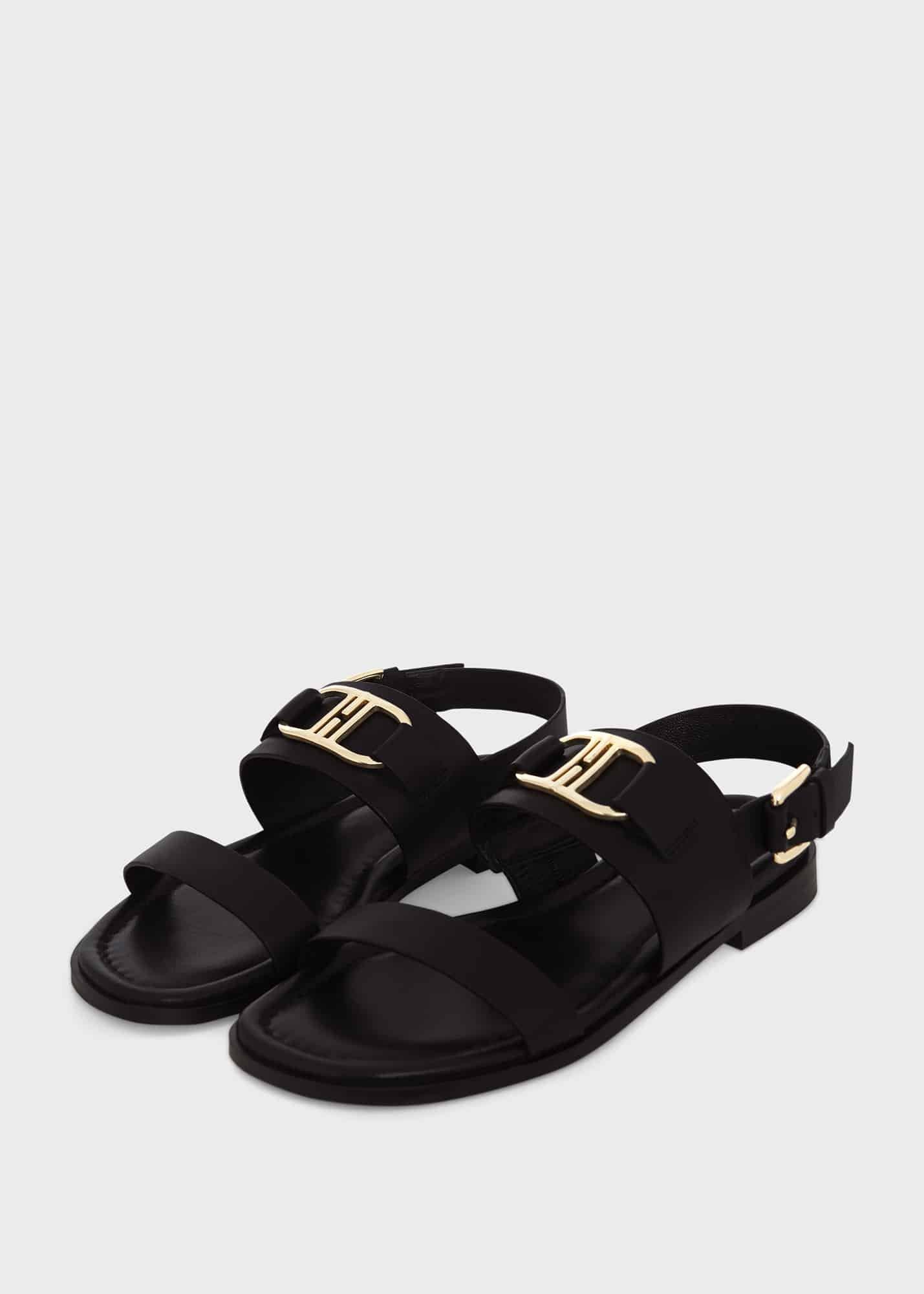 Kara Sandal, Black, hi-res