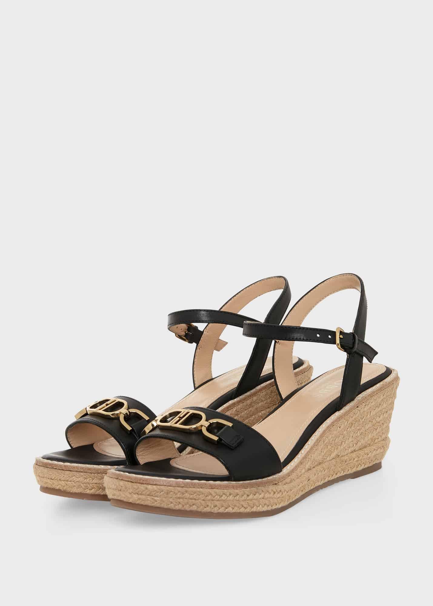 Luella Espadrille, Black, hi-res