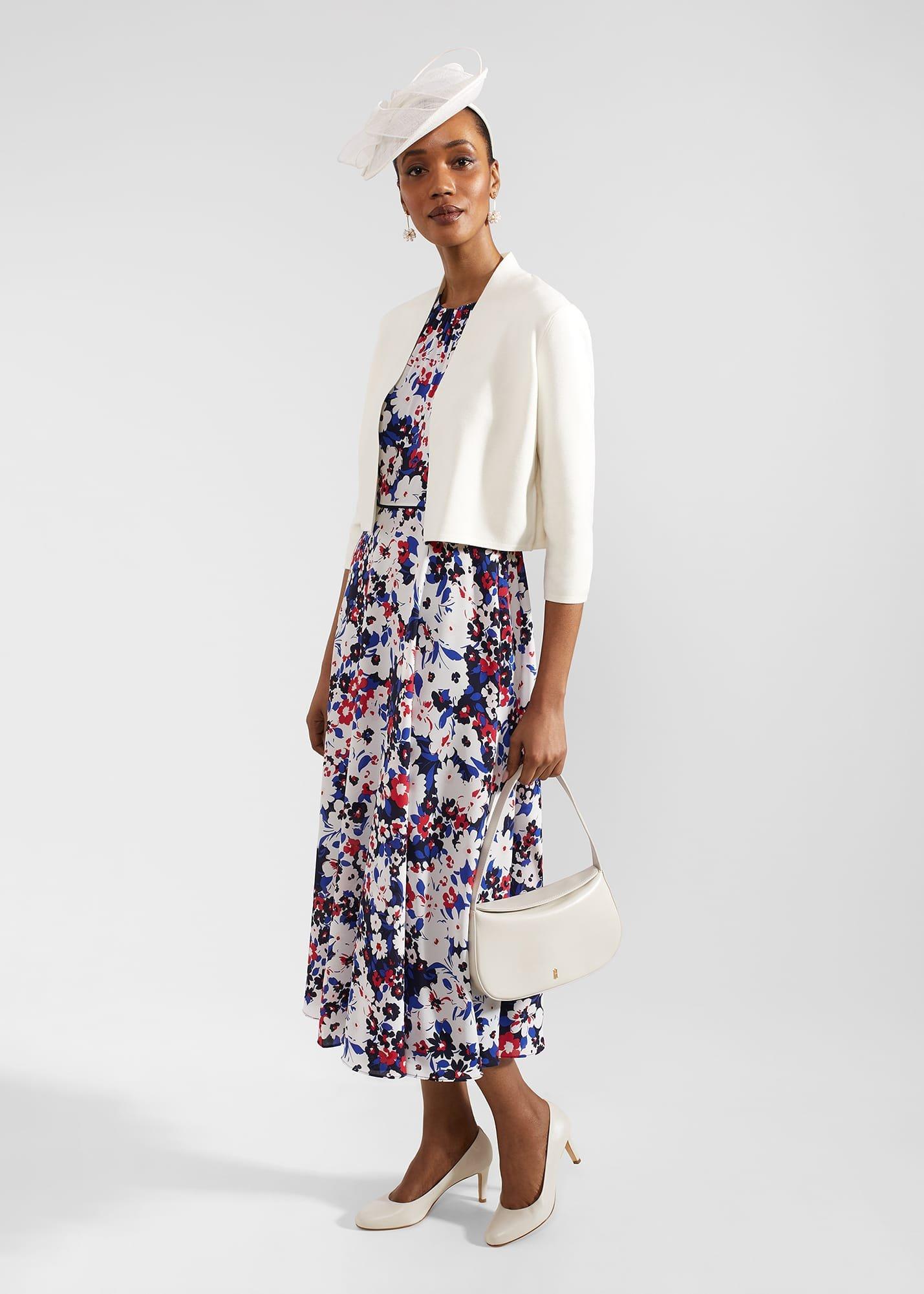 Lizzie Leather Courts, Ivory, hi-res