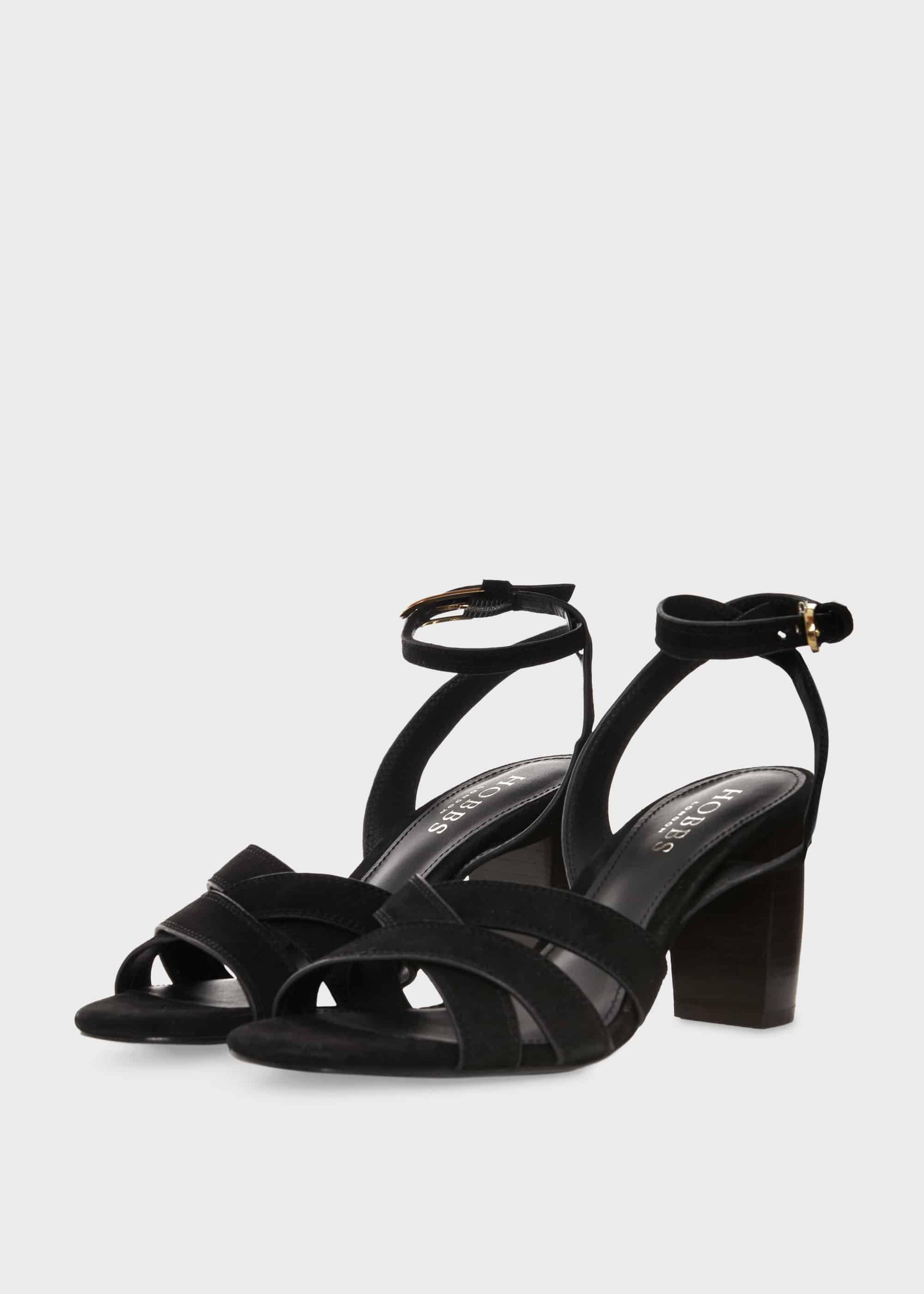 Portia Sandal, Black, hi-res