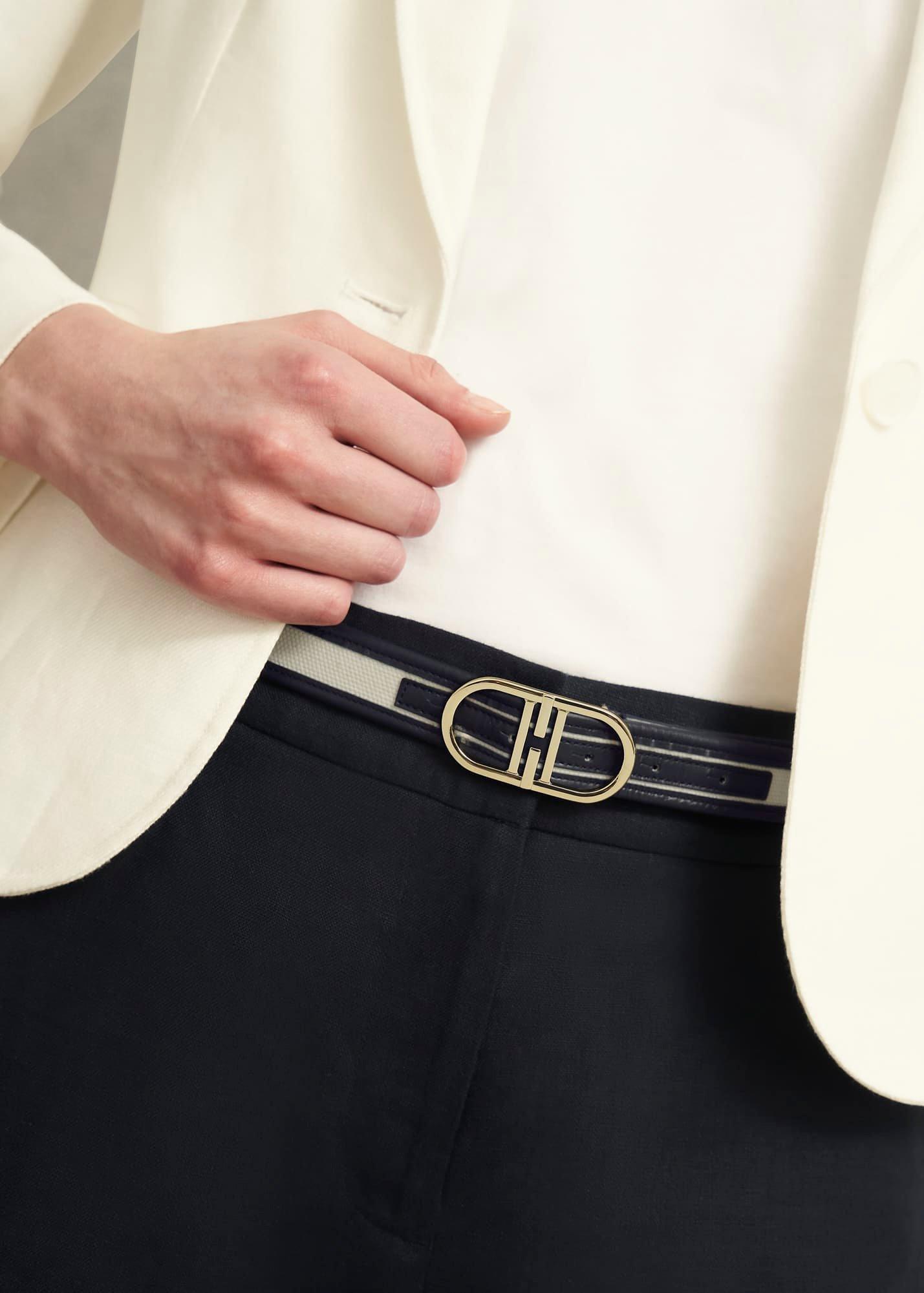 Kiera Belt, Natural Navy, hi-res