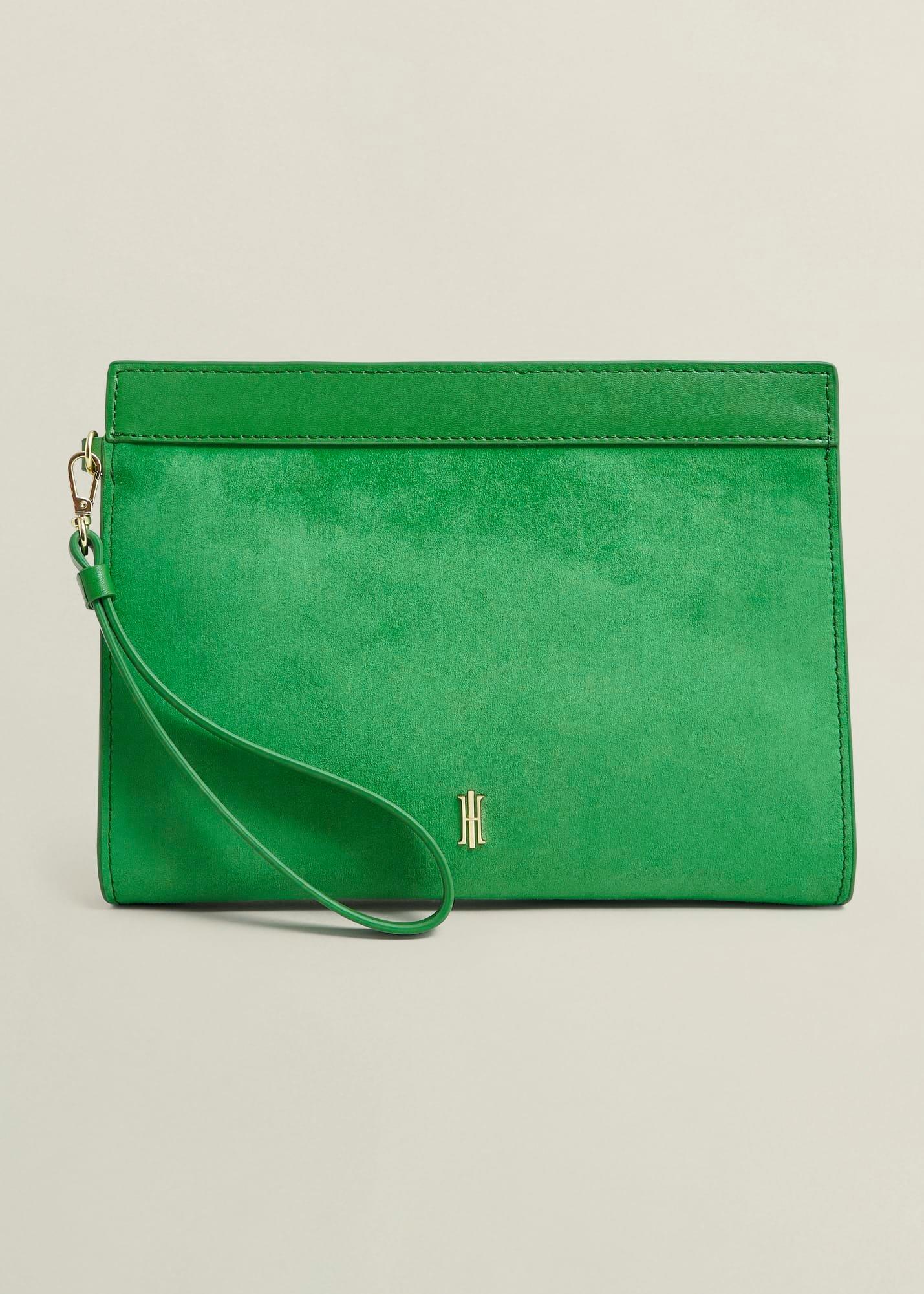 Catherine Wristlet, Cilantro Green, hi-res
