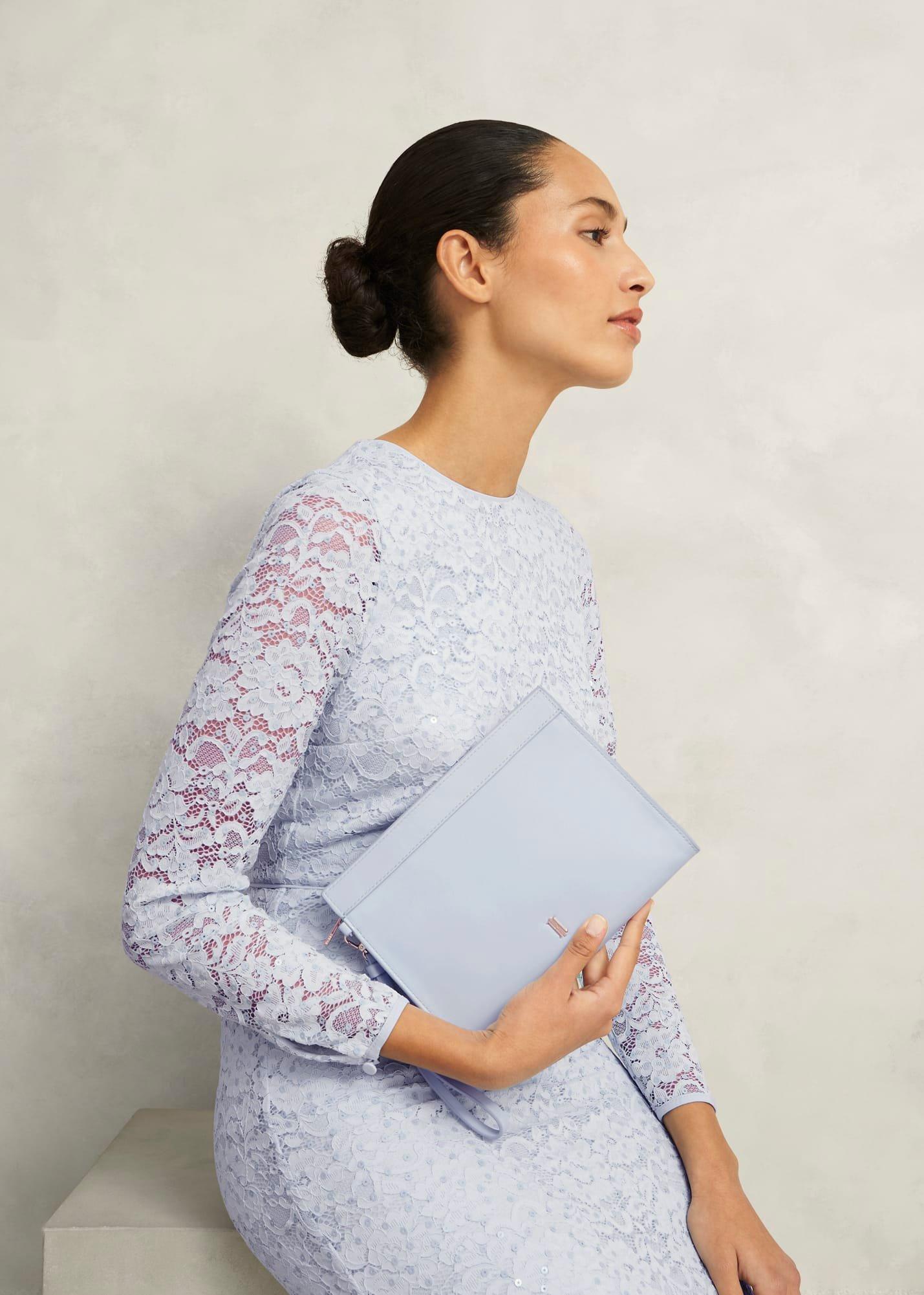 Catherine Wristlet, Pale Blue, hi-res