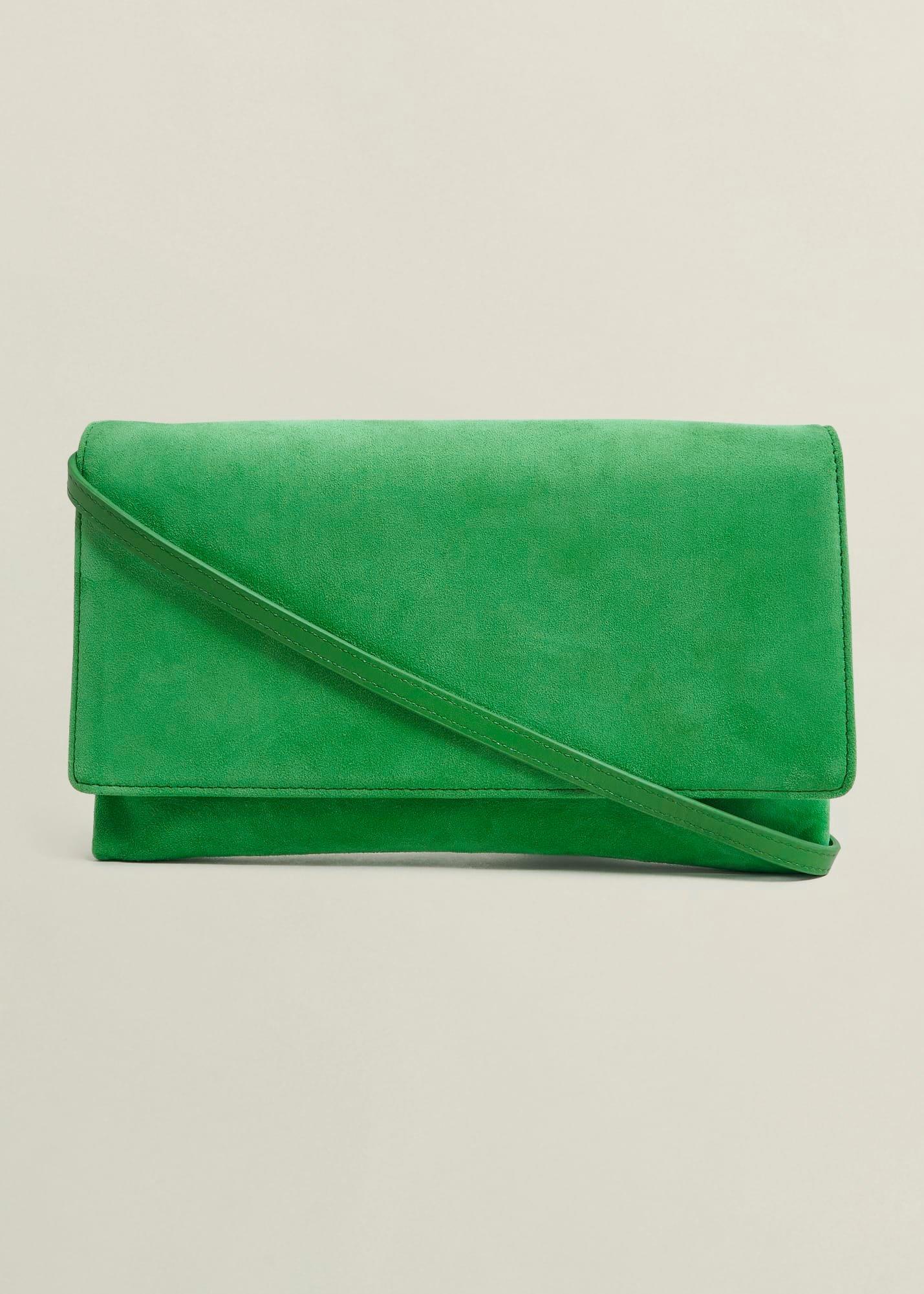 Renata Suede Clutch