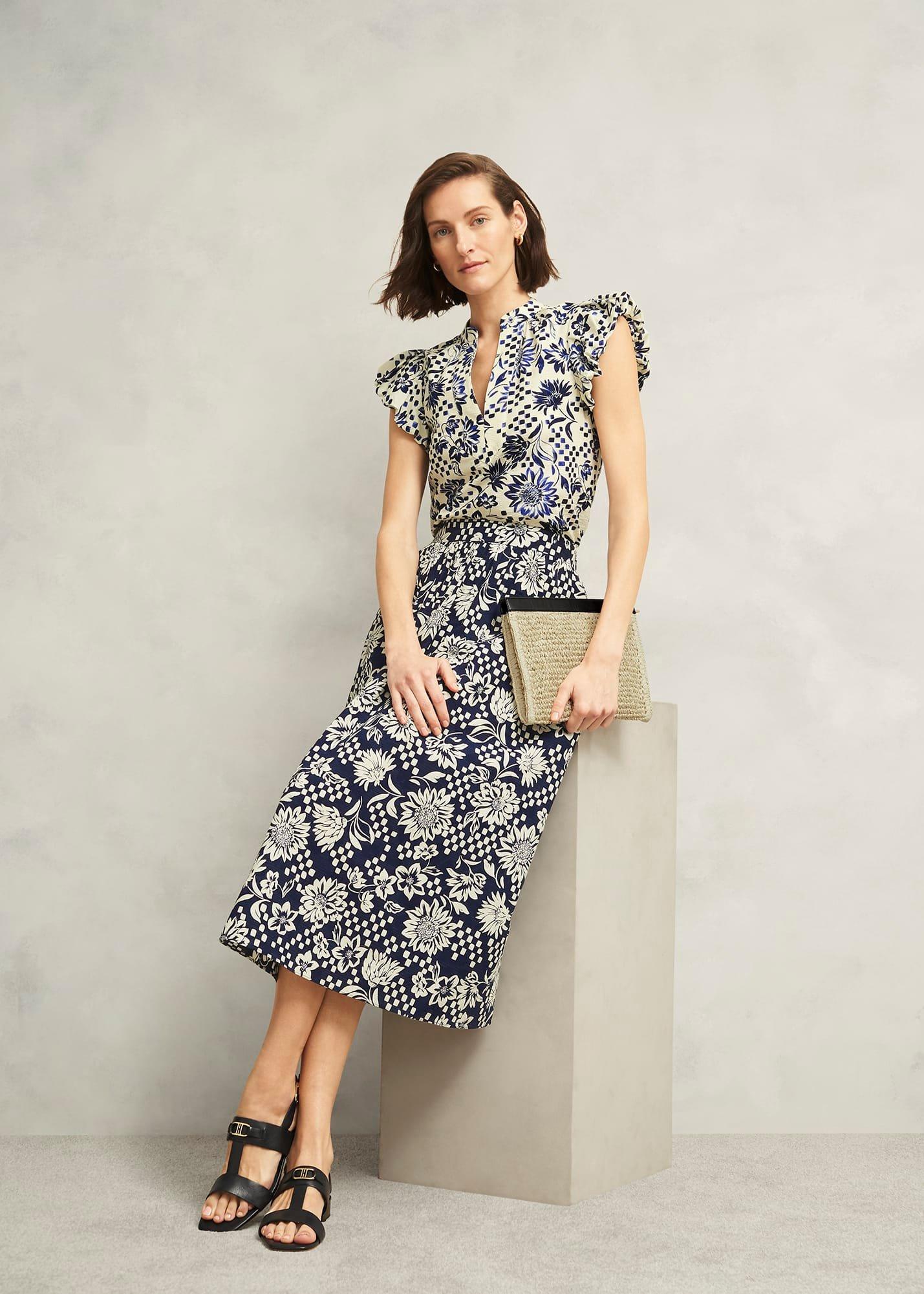 Adrianna Clutch, Natural Black, hi-res