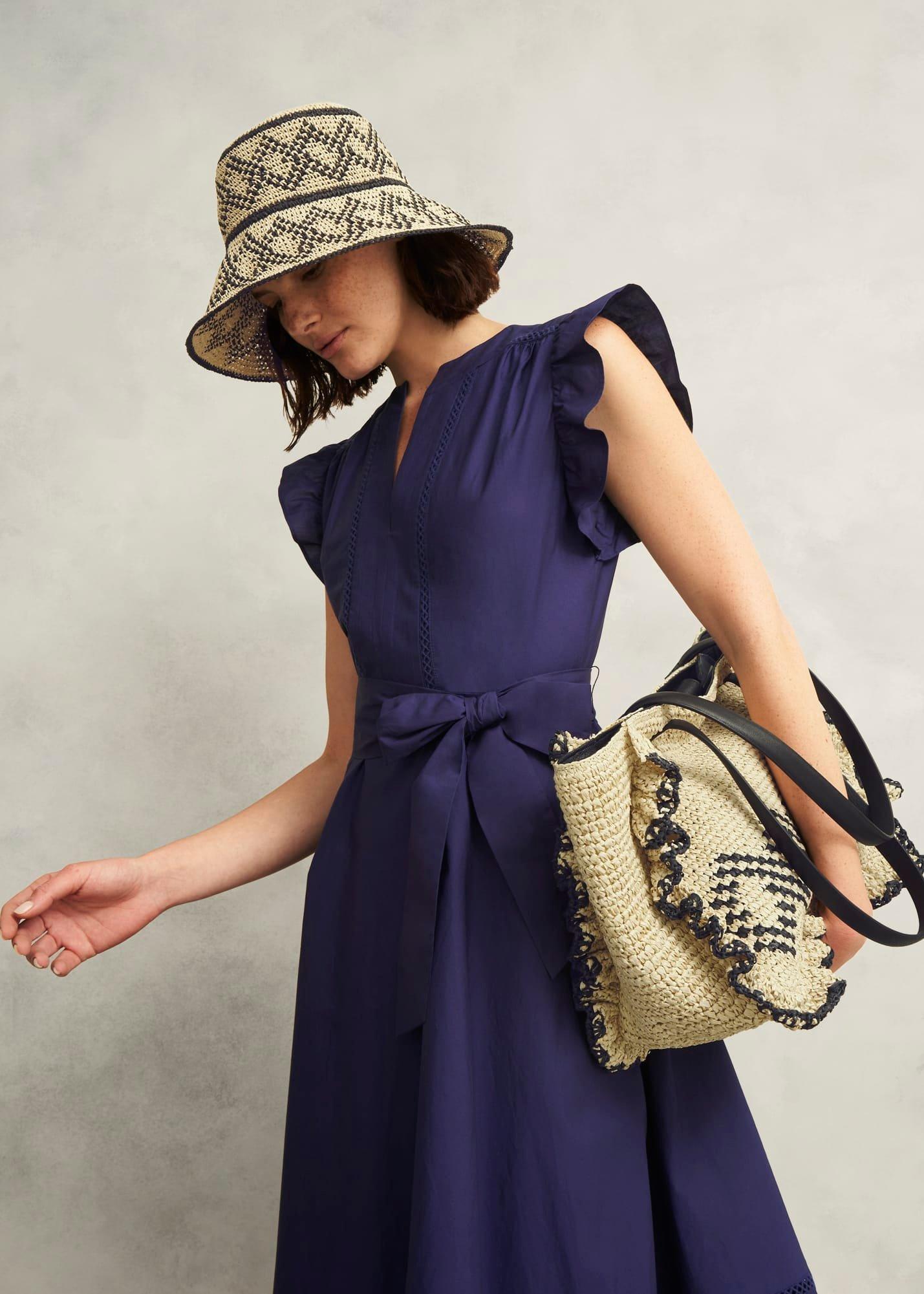 Romy Ruffle Bag, Natural Black, hi-res