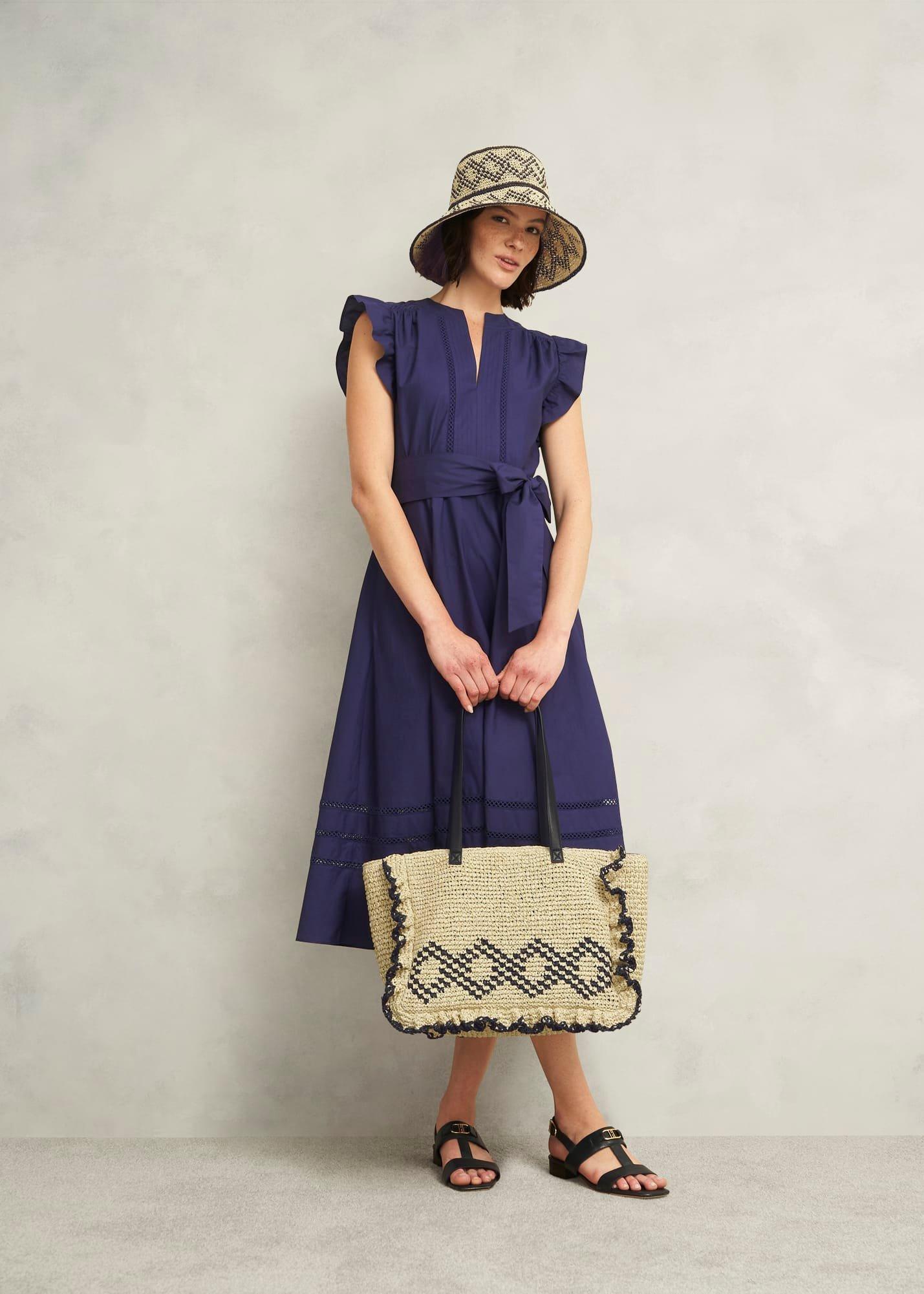 Romy Ruffle Bag, Natural Black, hi-res