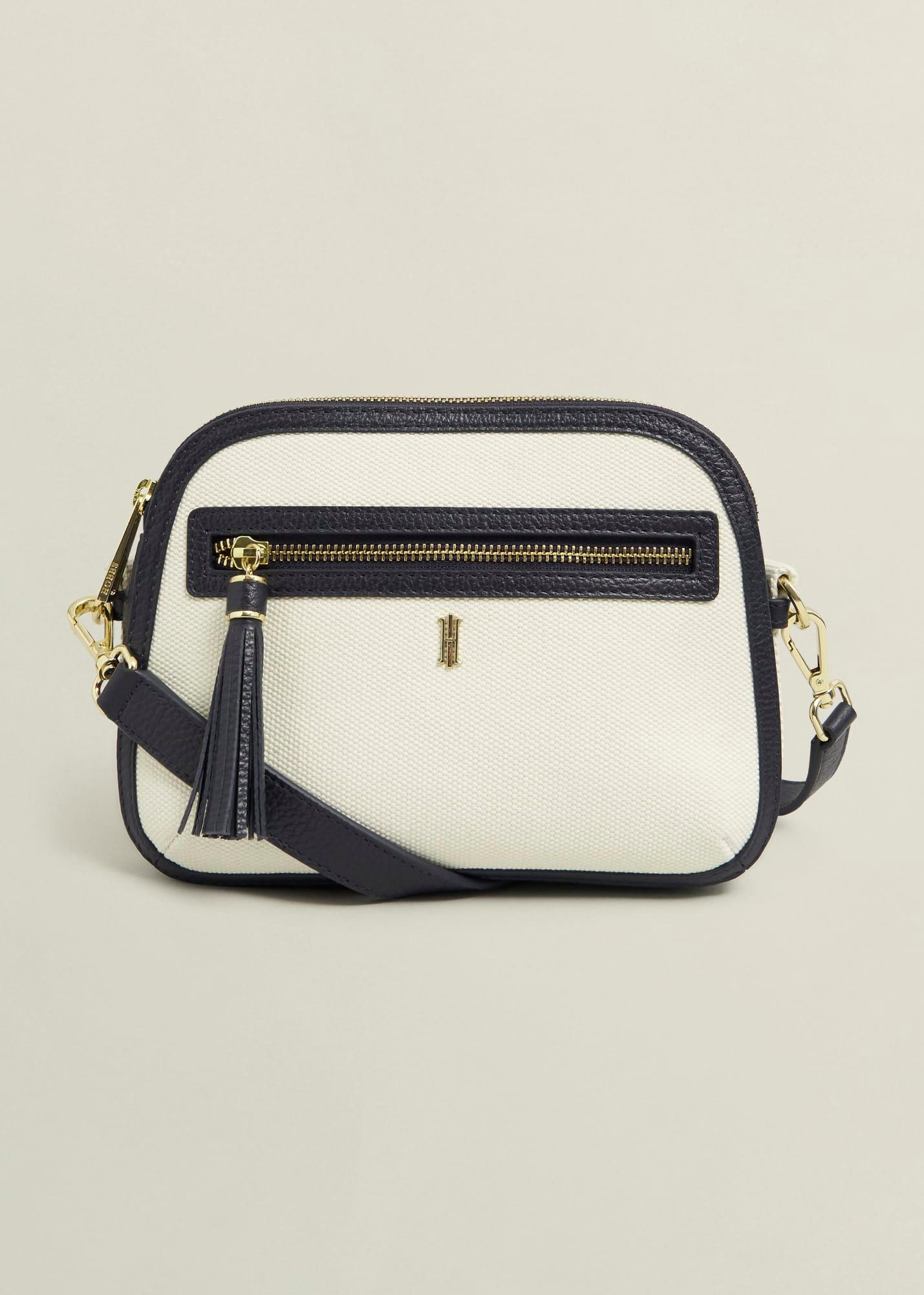 Carlton Canvas Crossbody Bag