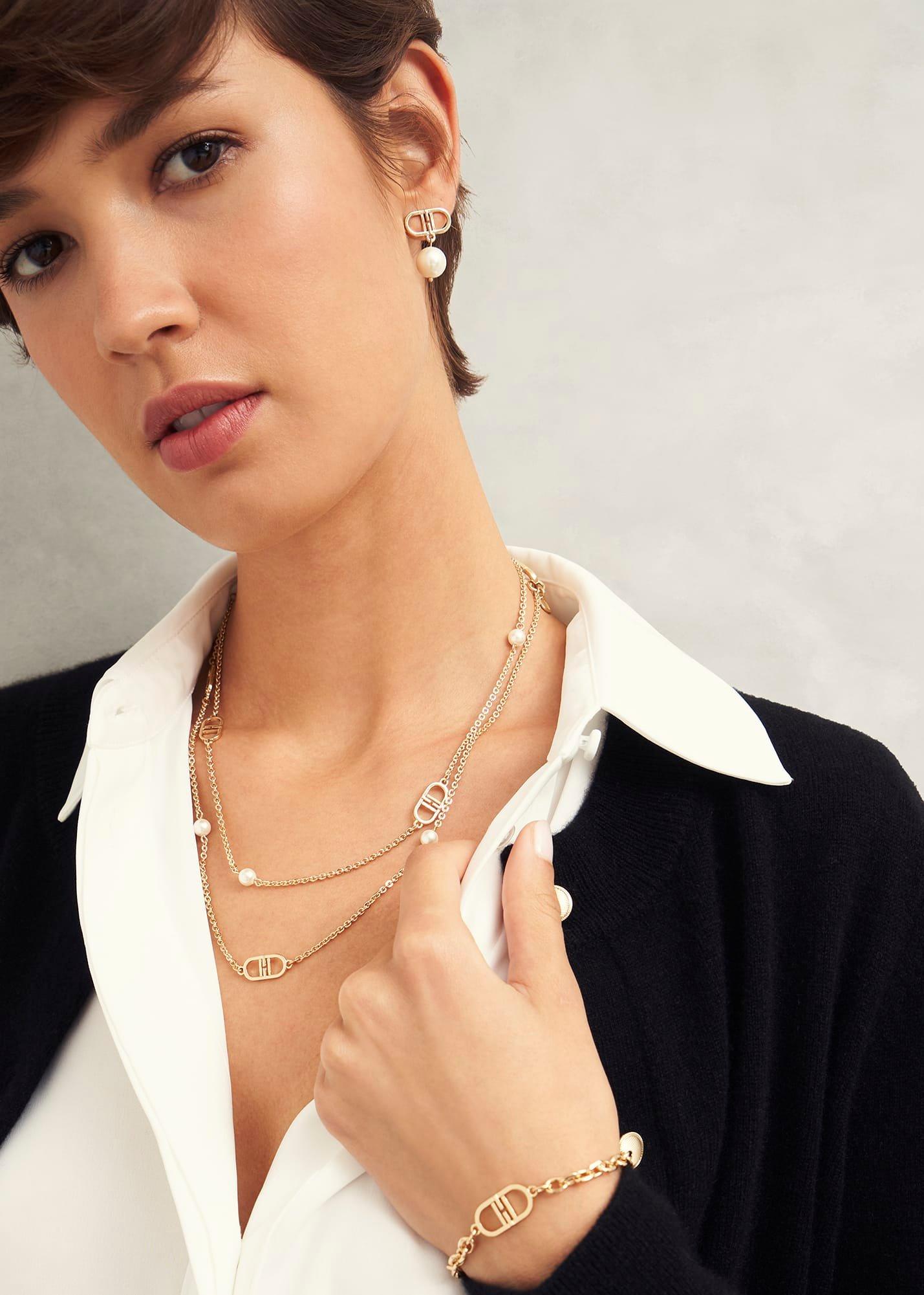 Bette Earrings, Gold, hi-res