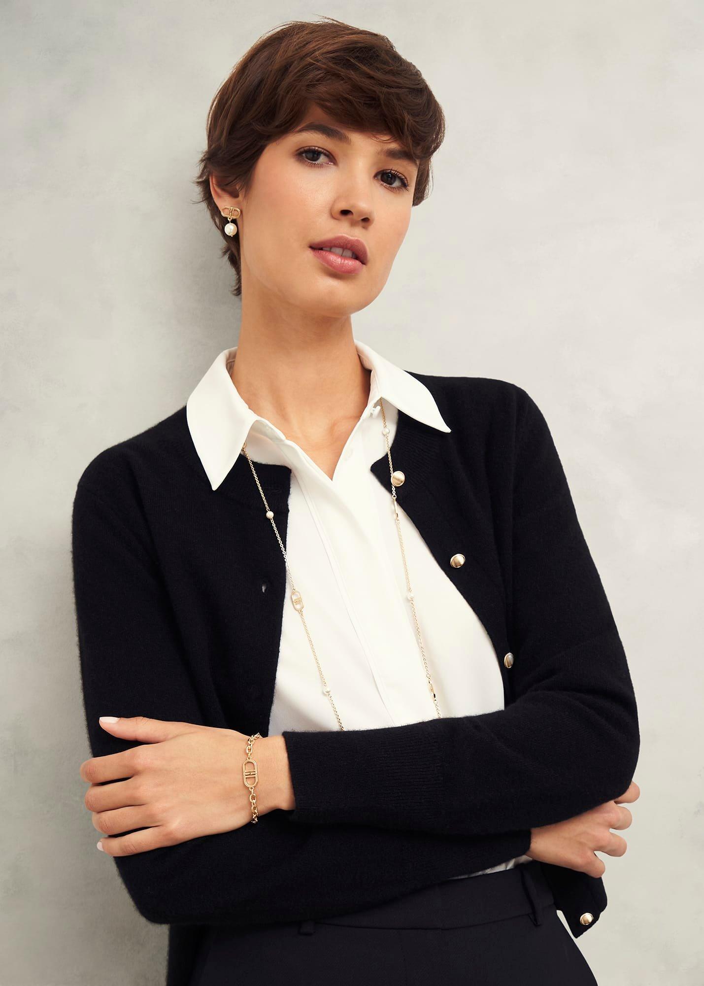 Bette Long Necklace, Gold, hi-res