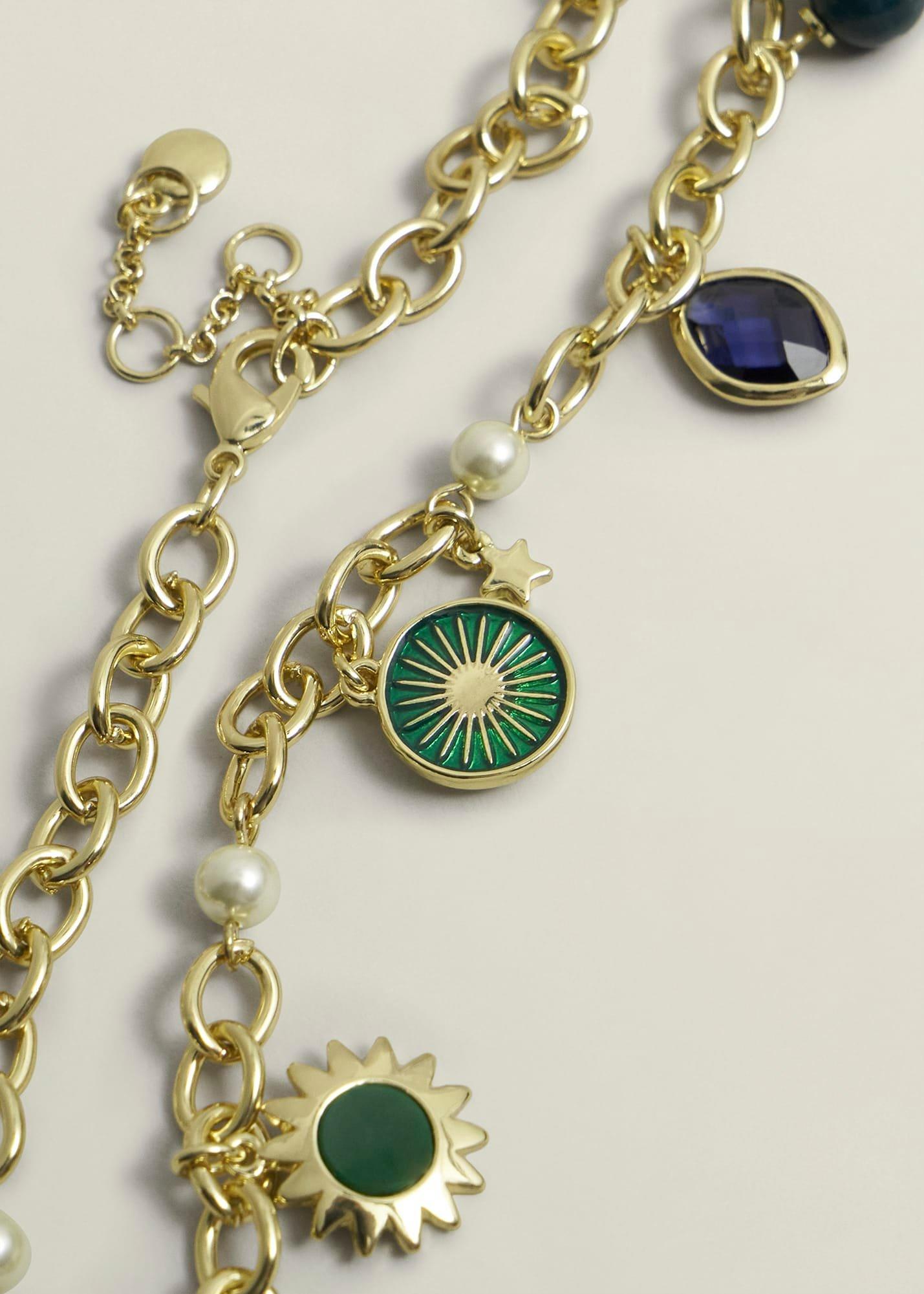 Amaya Necklace, Gold Multi, hi-res