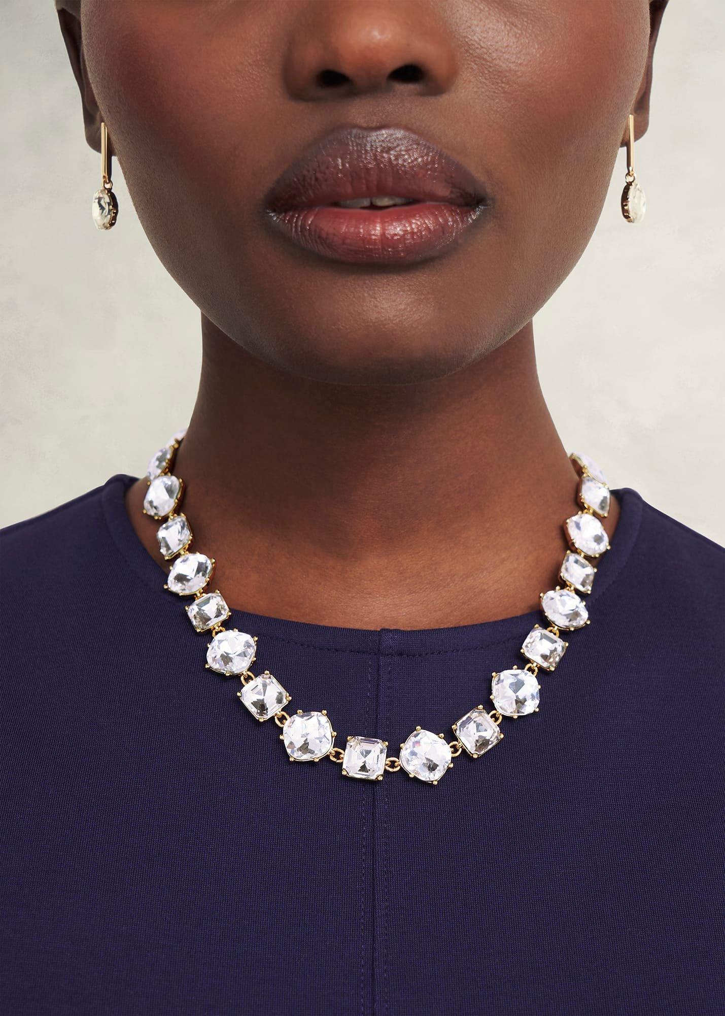 Aria Necklace, Gold, hi-res