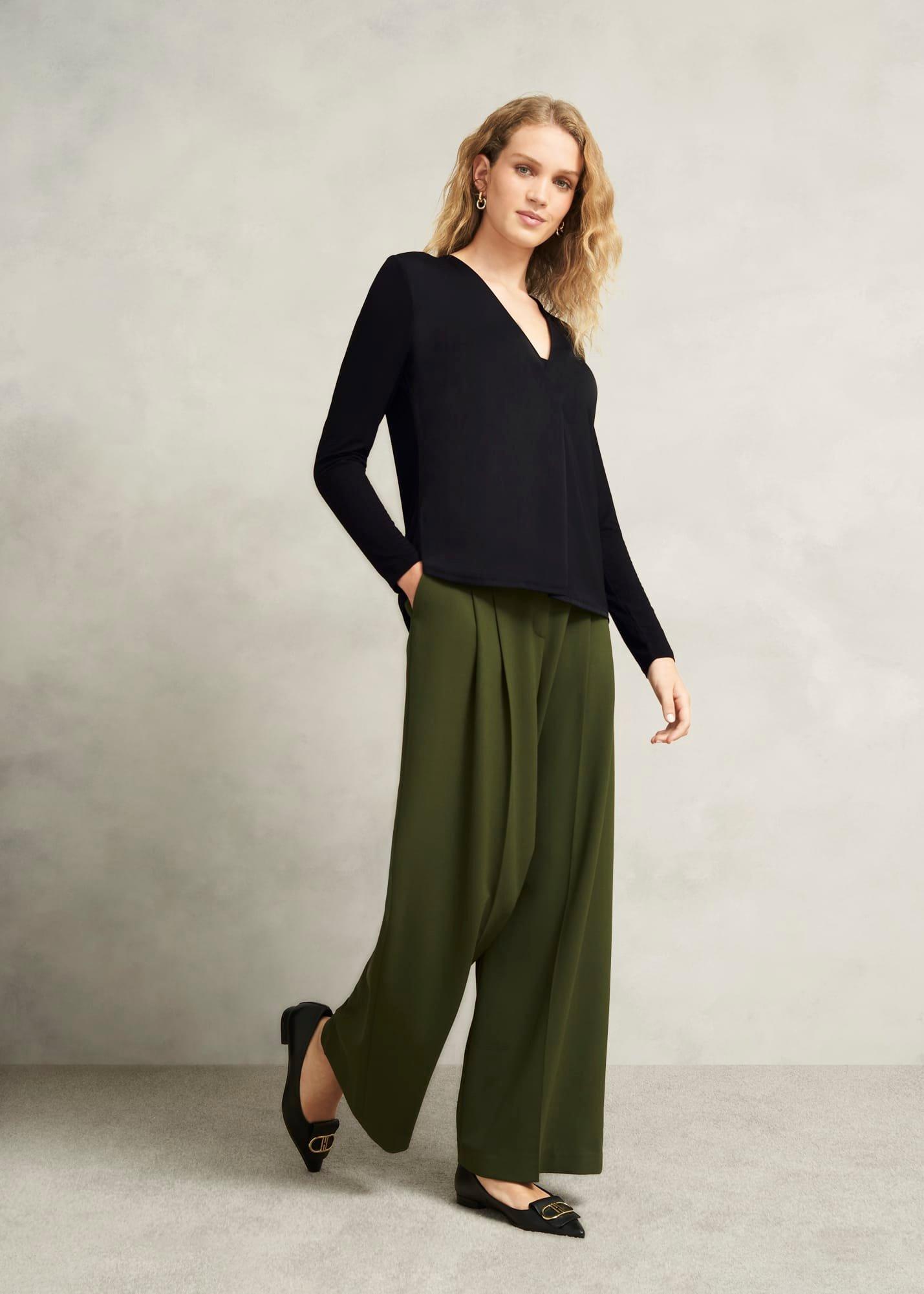 Danika Blouse, Hobbs Black, hi-res