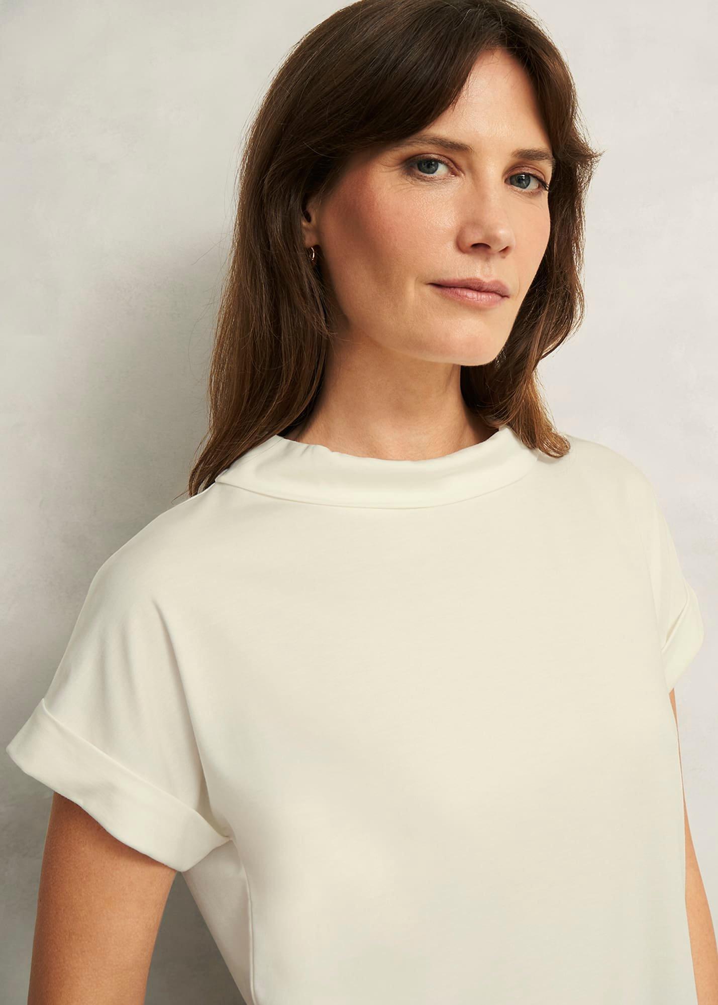 Catriona Top, Warm Ivory, hi-res