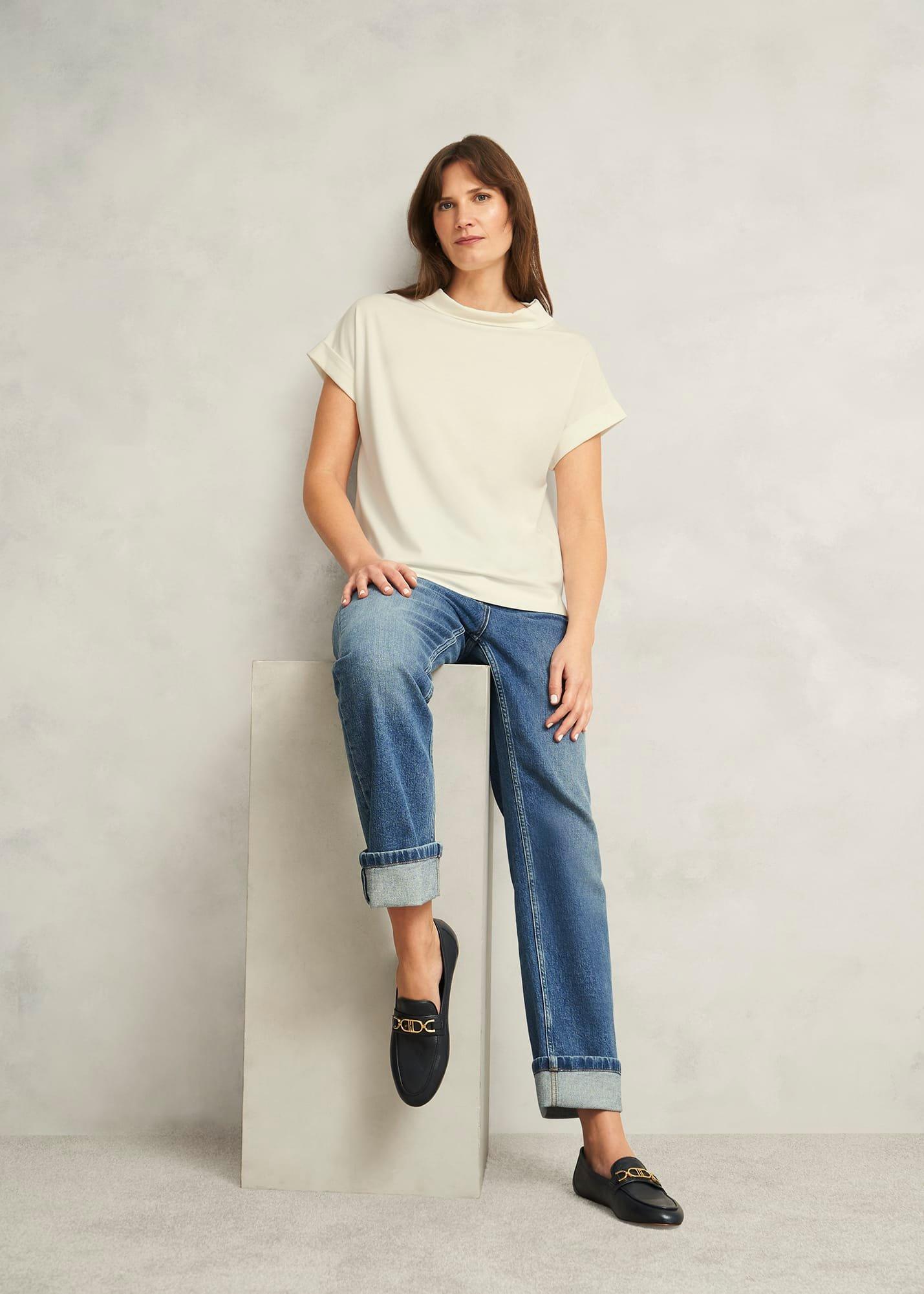 Catriona Top, Warm Ivory, hi-res