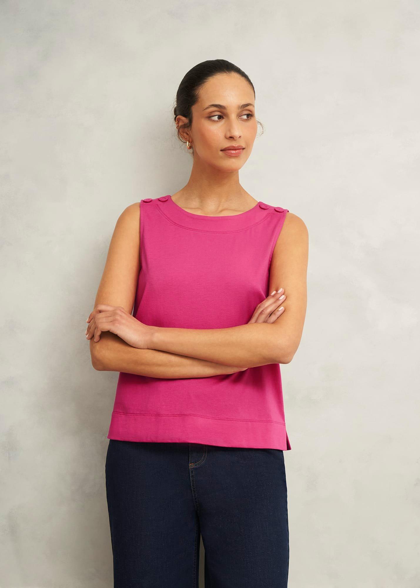 Maddy Top, Tulip Pink, hi-res