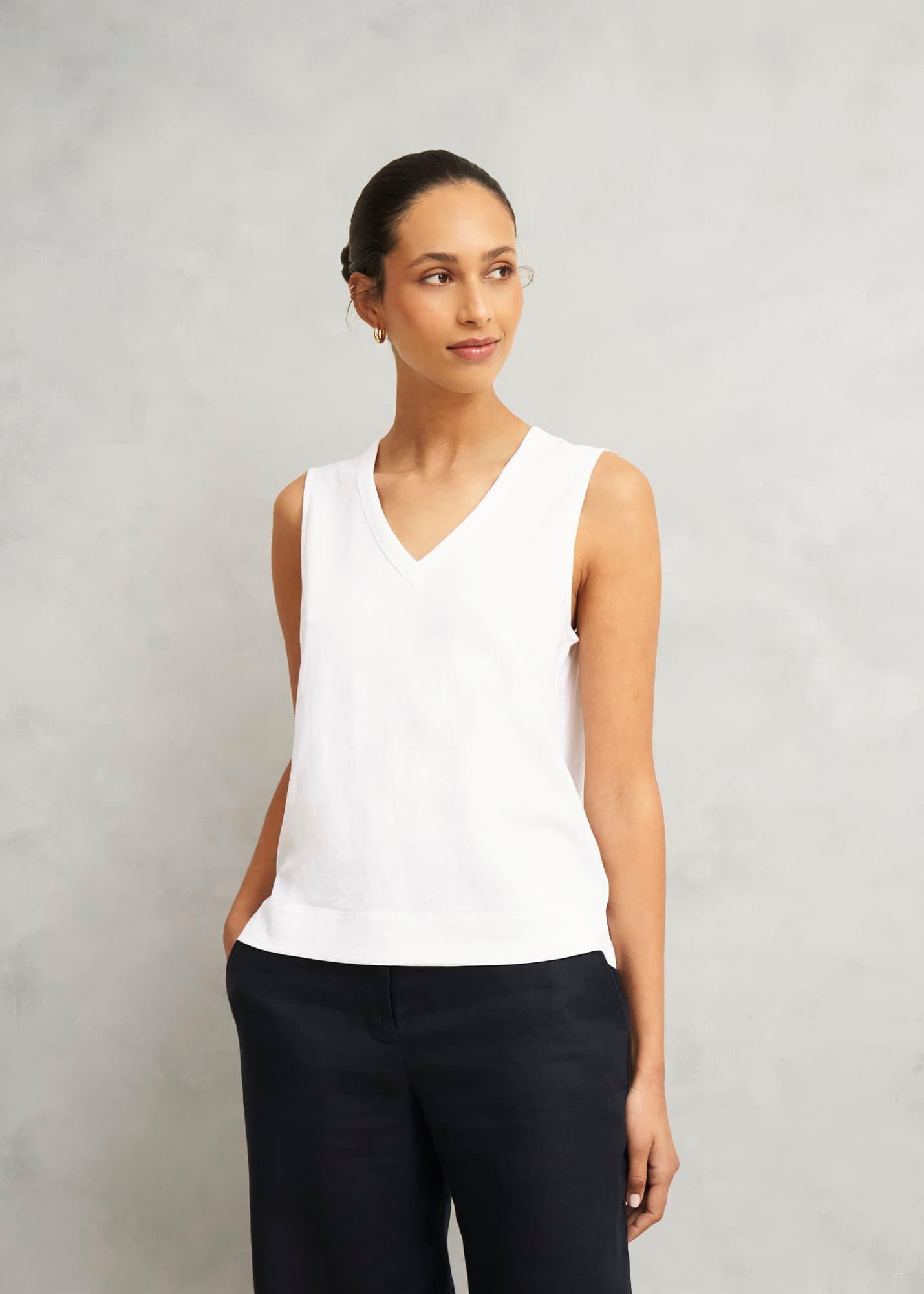 Lilla Cotton Slub Tank