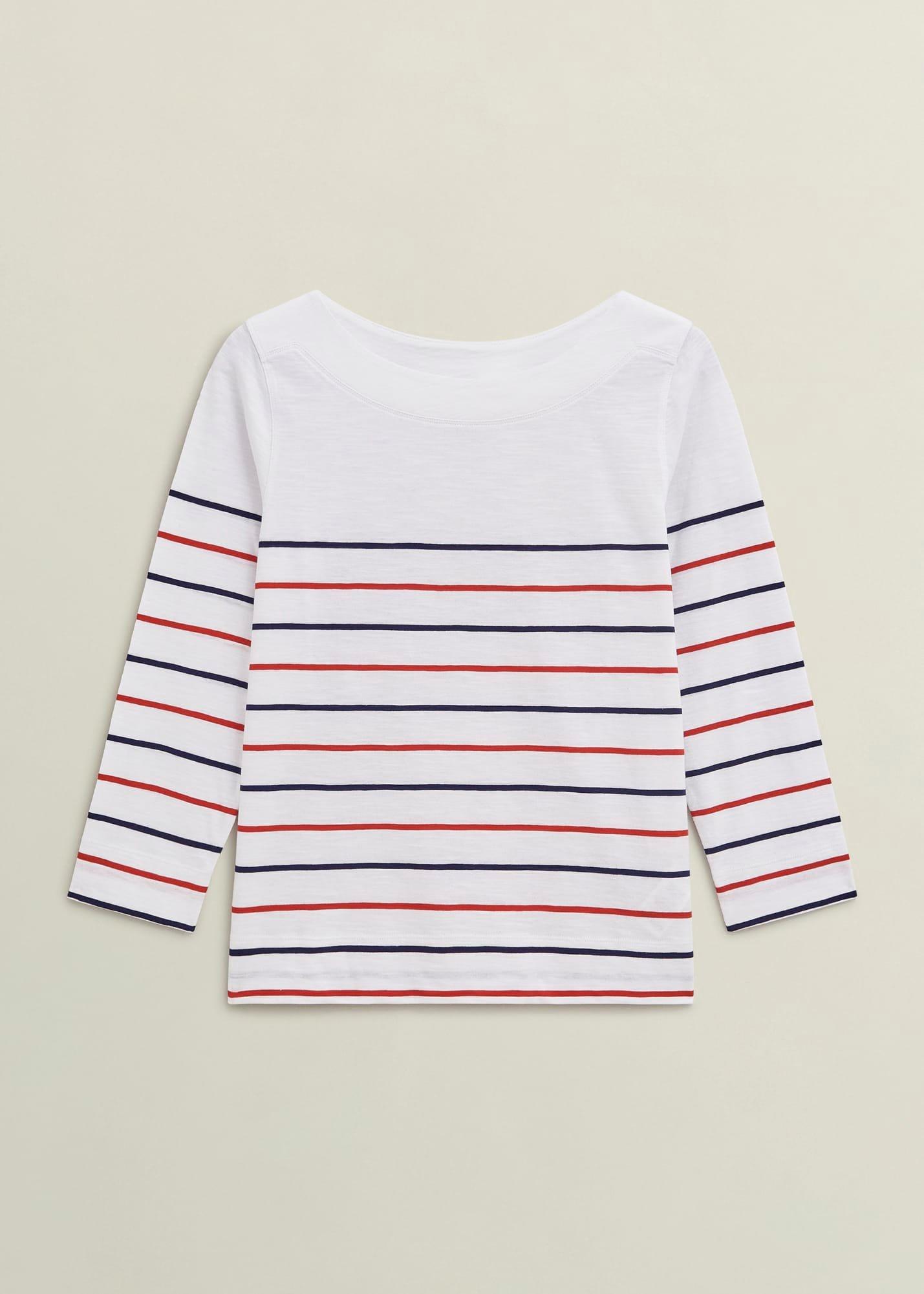 Avia Cotton Slub Striped T-Shirt