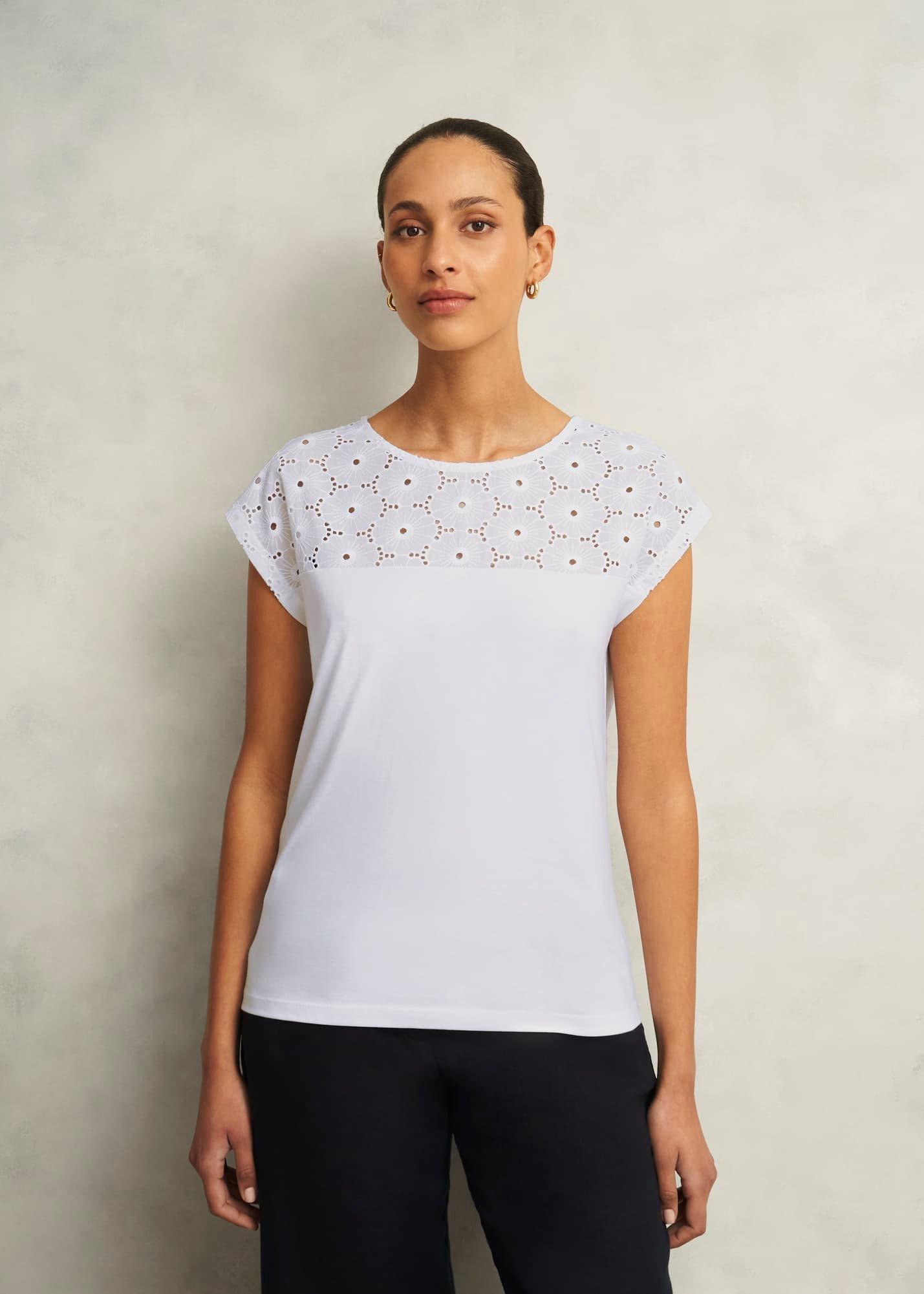 Thea Broderie Top