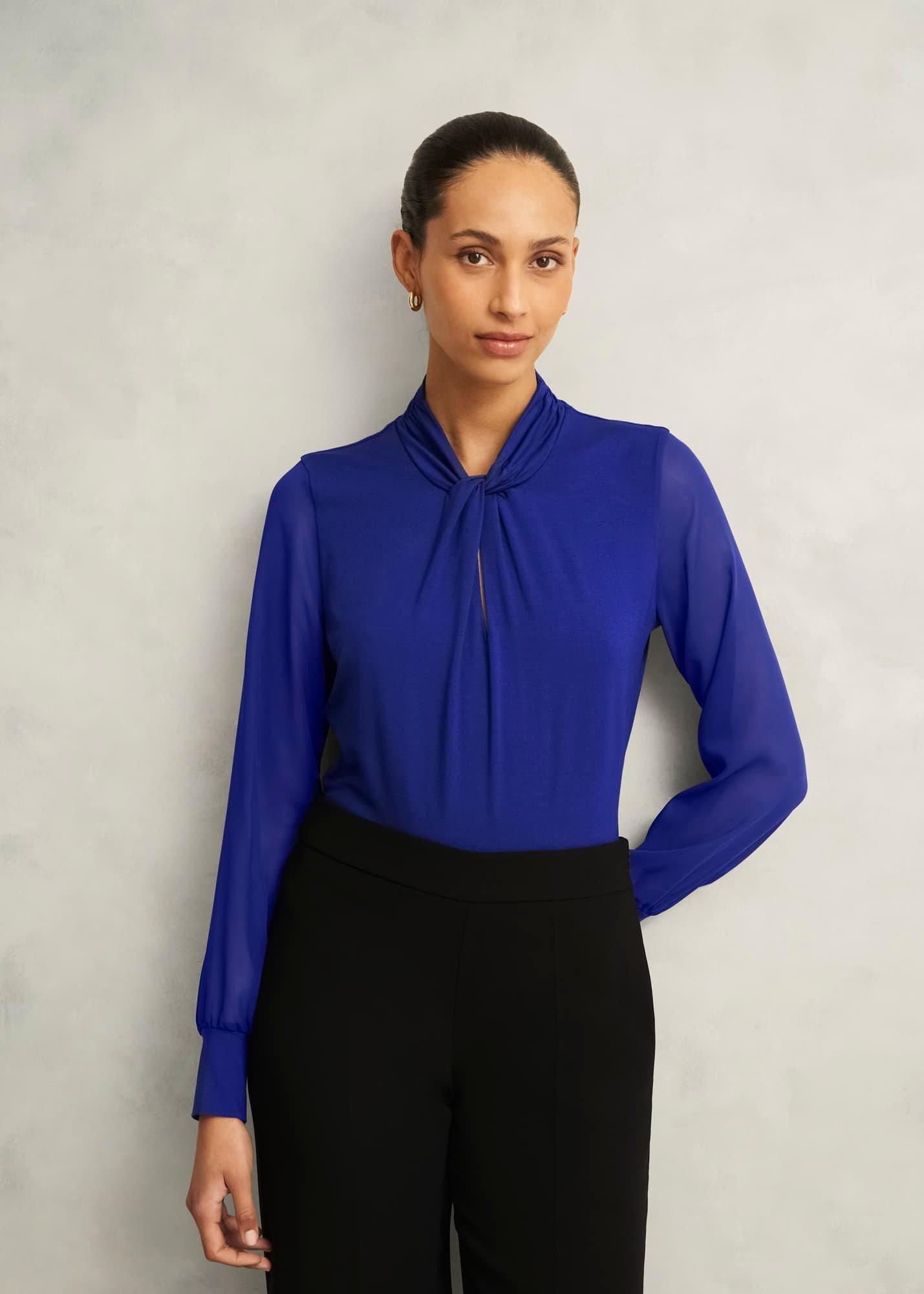 Ashley Top, Cobalt Blue, hi-res
